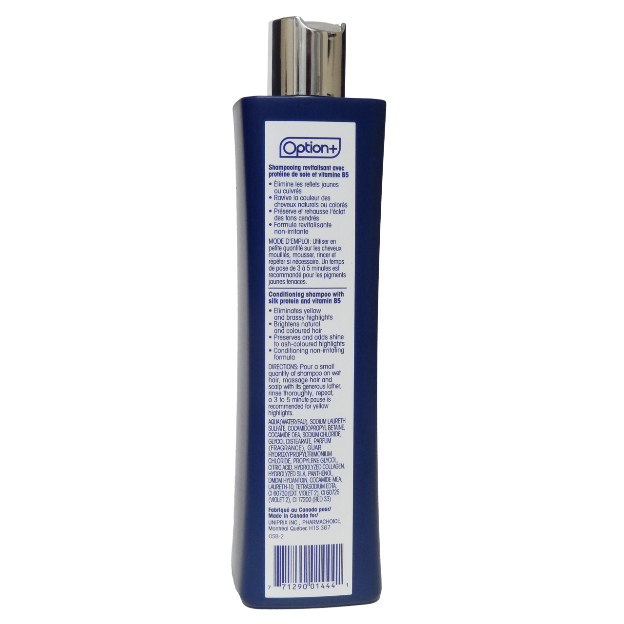 Option+ Conditioning Shampoo - White, Grey, Light Blonde | 450 mL