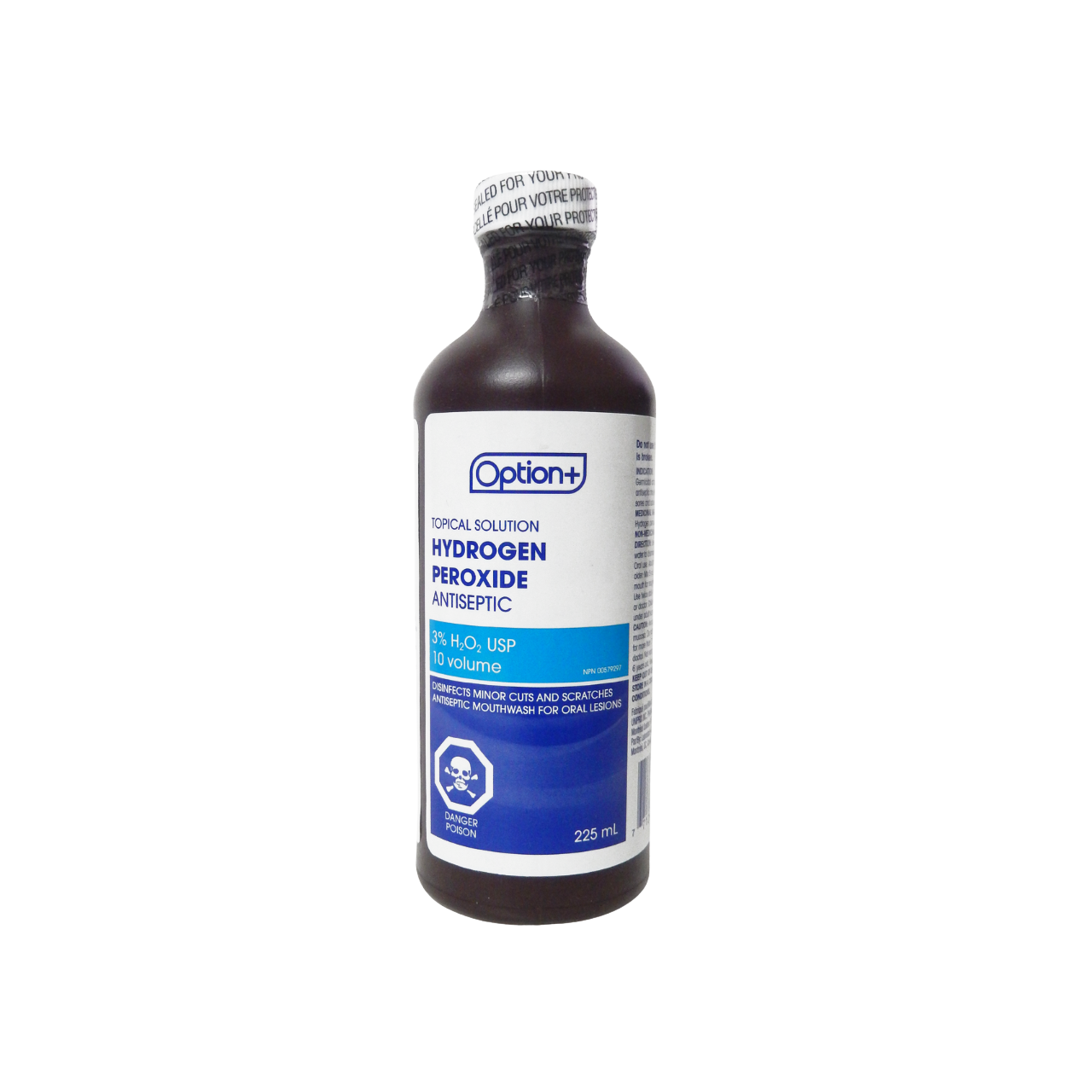 Option+ Hydrogen Peroxide Topical Solution | 225 mL