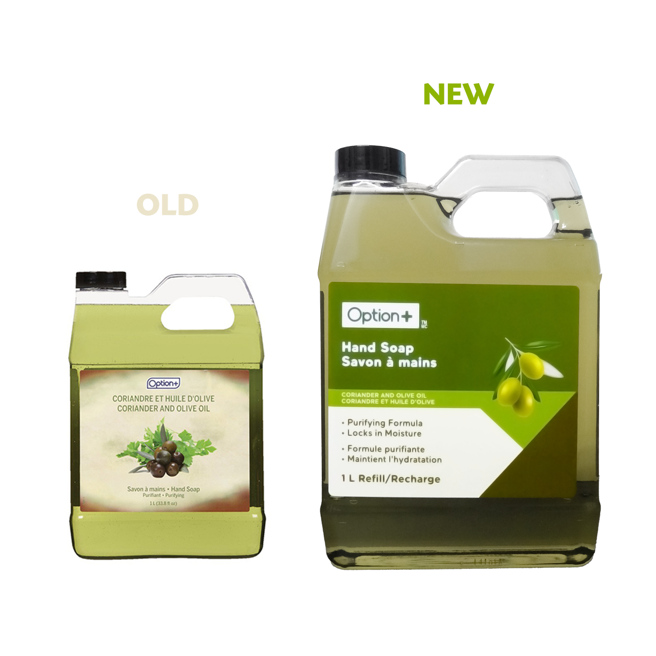 Option+ Coriander & Olive Oil Hand Soap | 1 L