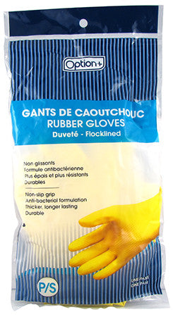 Option+ Robber Gloves - Cotton Flocklined - Small | 1 Pair