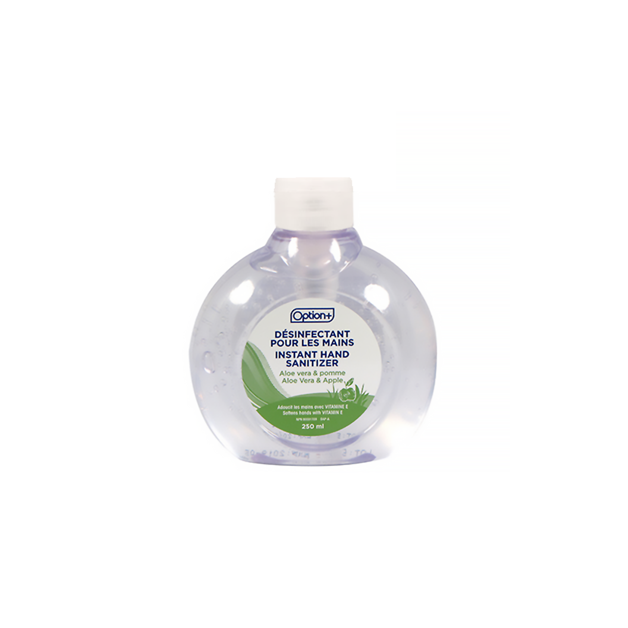 Option+ Instant Hand Sanitizer - Aloe & Apple Scent | 250 mL