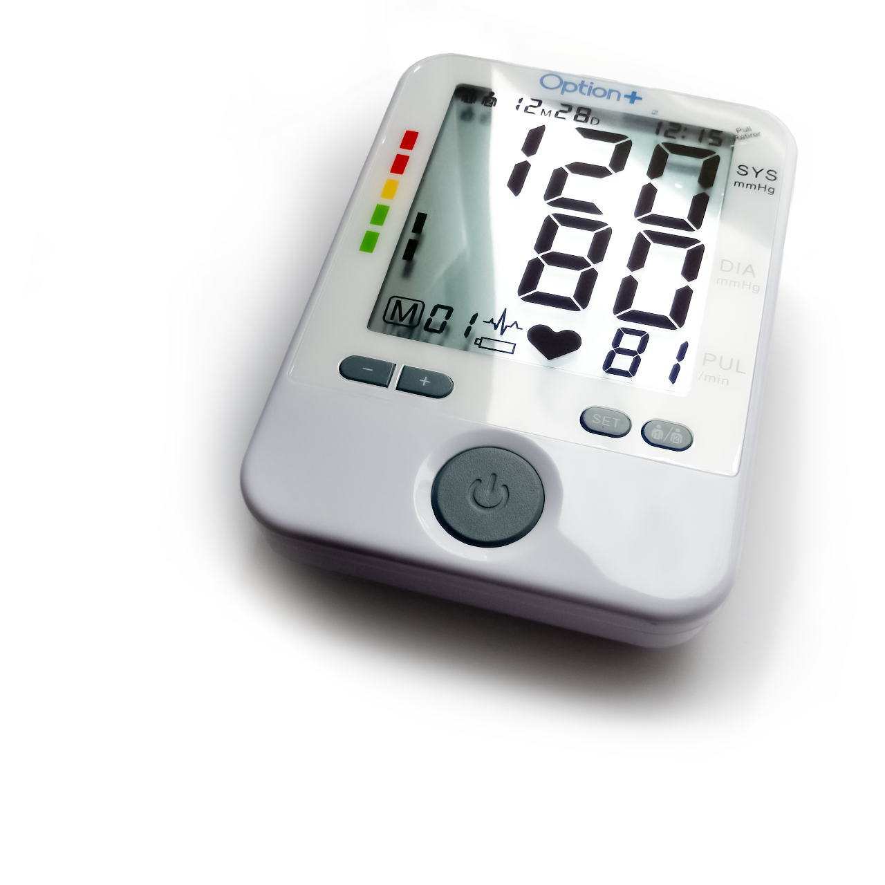 Option+ Easy Viewing Blood Pressure Monitor