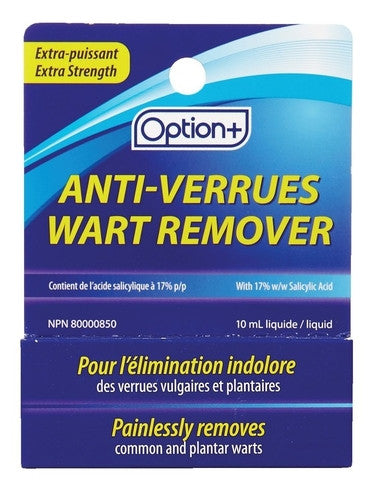Option+ Extra Strength Wart Remover | 10 mL liquid