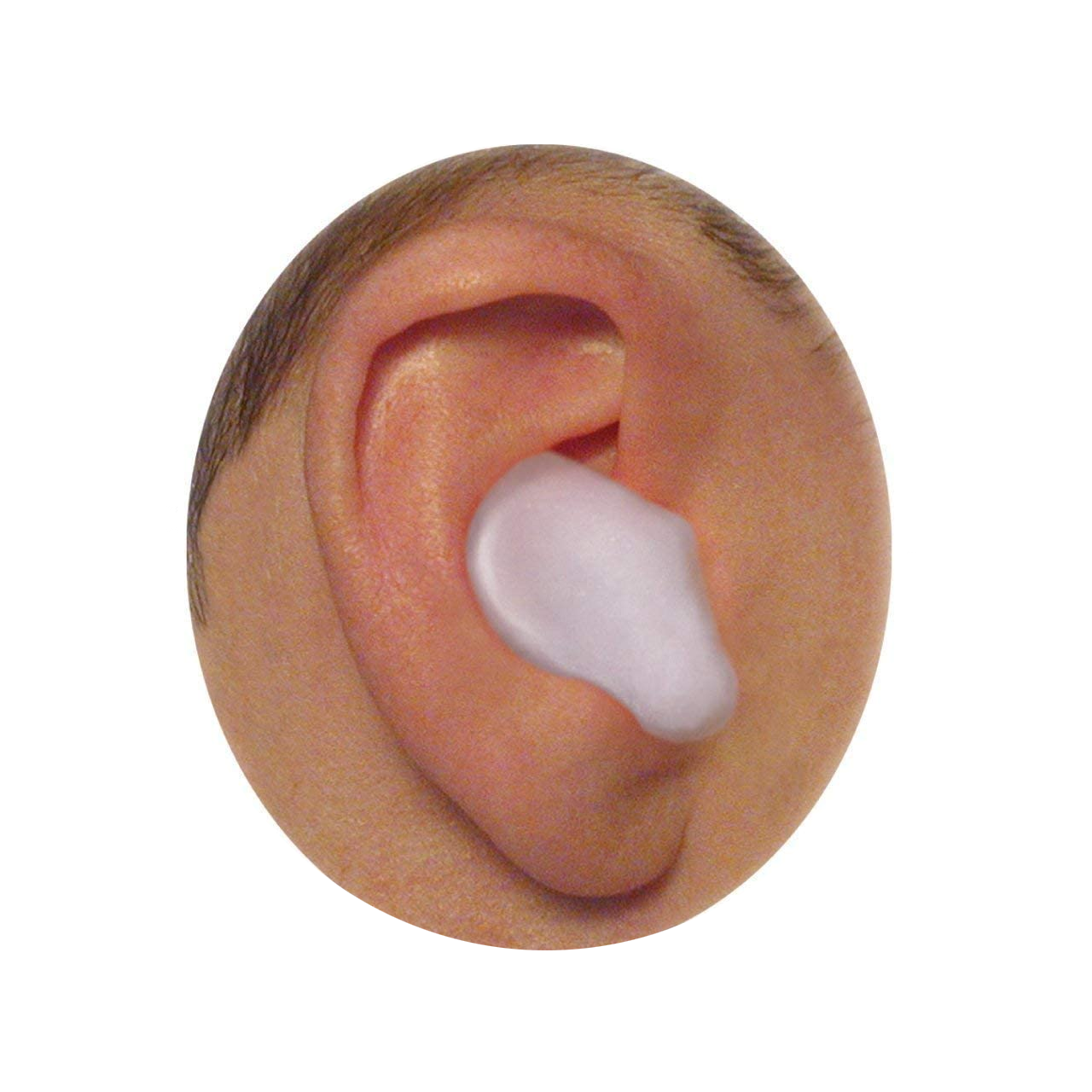 Option+ Soft Silicone Ear Plugs & Case | 4 Earplugs + 1 Case