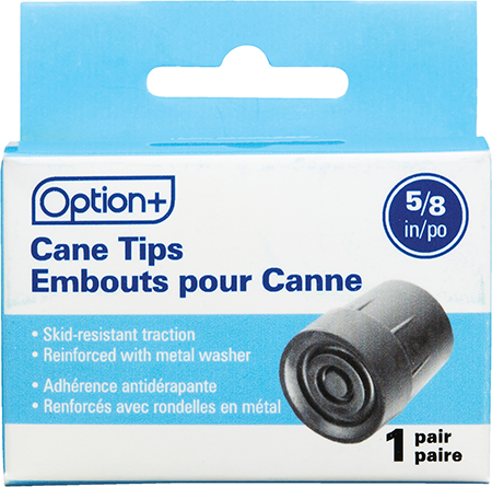 Option+ Cane Tip - 1 Pair | 5/8"