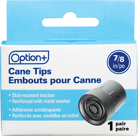 Option+ Cane Tip - 1 Pair | 7/8"