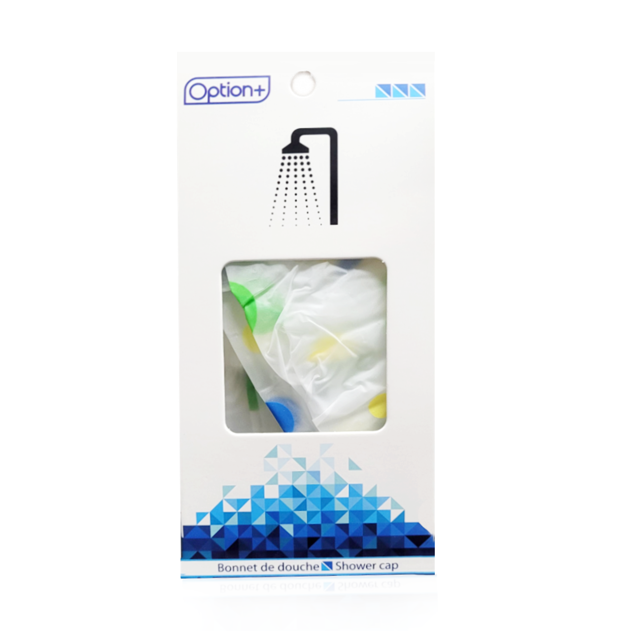 Option+ Shower Cap Assorted Patterns | 1 Cap