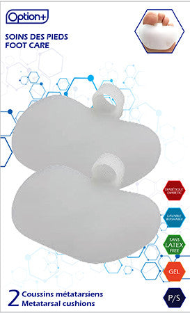 Option+ Metatarsal Cushions | 2 Pack