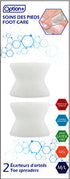 Option+ Gel Toe Spreaders Latex Free  - Medium / Large | 2 Pack