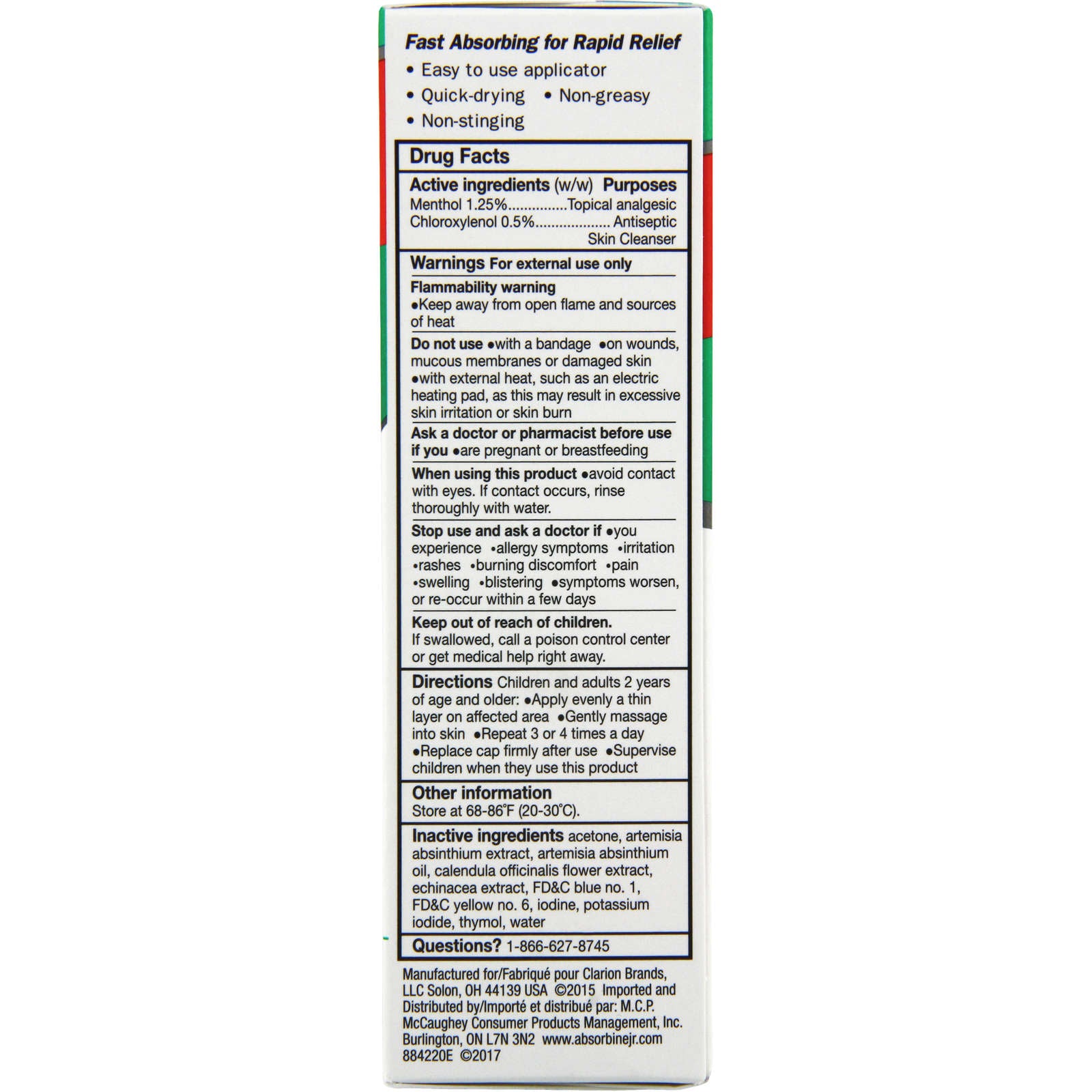 Absorbine Jr. Liniment 120mL