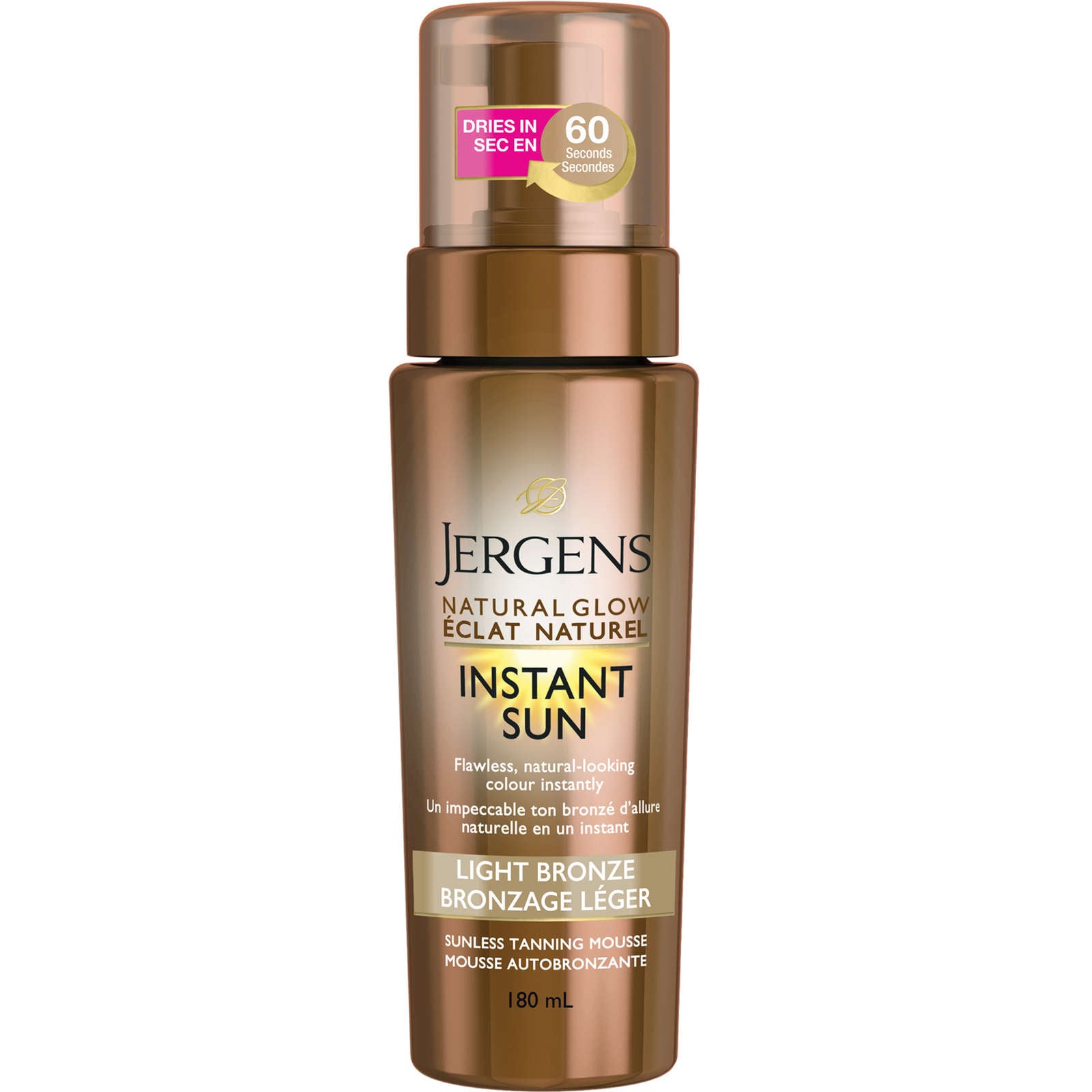 Natural Glow Instant Sun Sunless Tanning Mousse