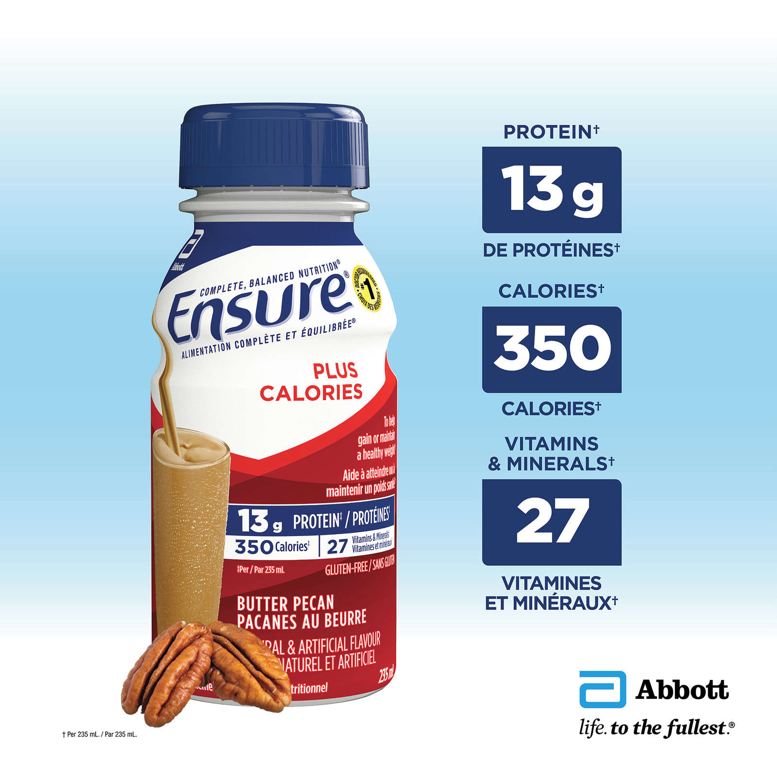 Ensure® Plus Calories BUTTER PECAN