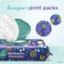 Pampers Baby Wipes Expressions Botanical Rain Scent 3X Pop-Top Packs 168 Count