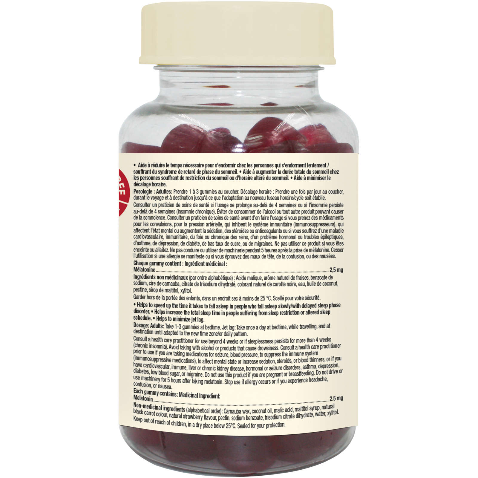 Melat 2.5 mg Gum Sug Free