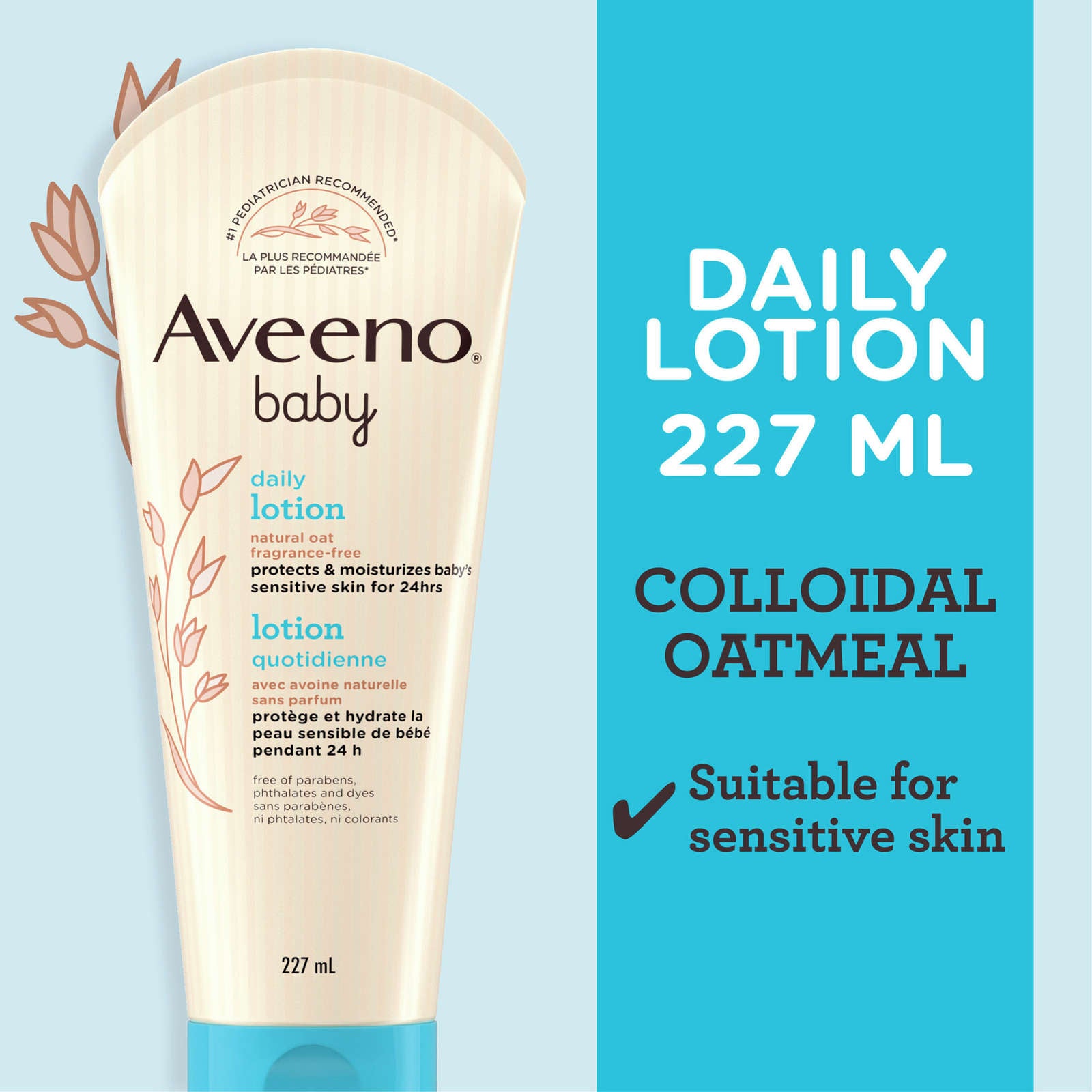 Baby Lotion, Daily Moisturizing Cream