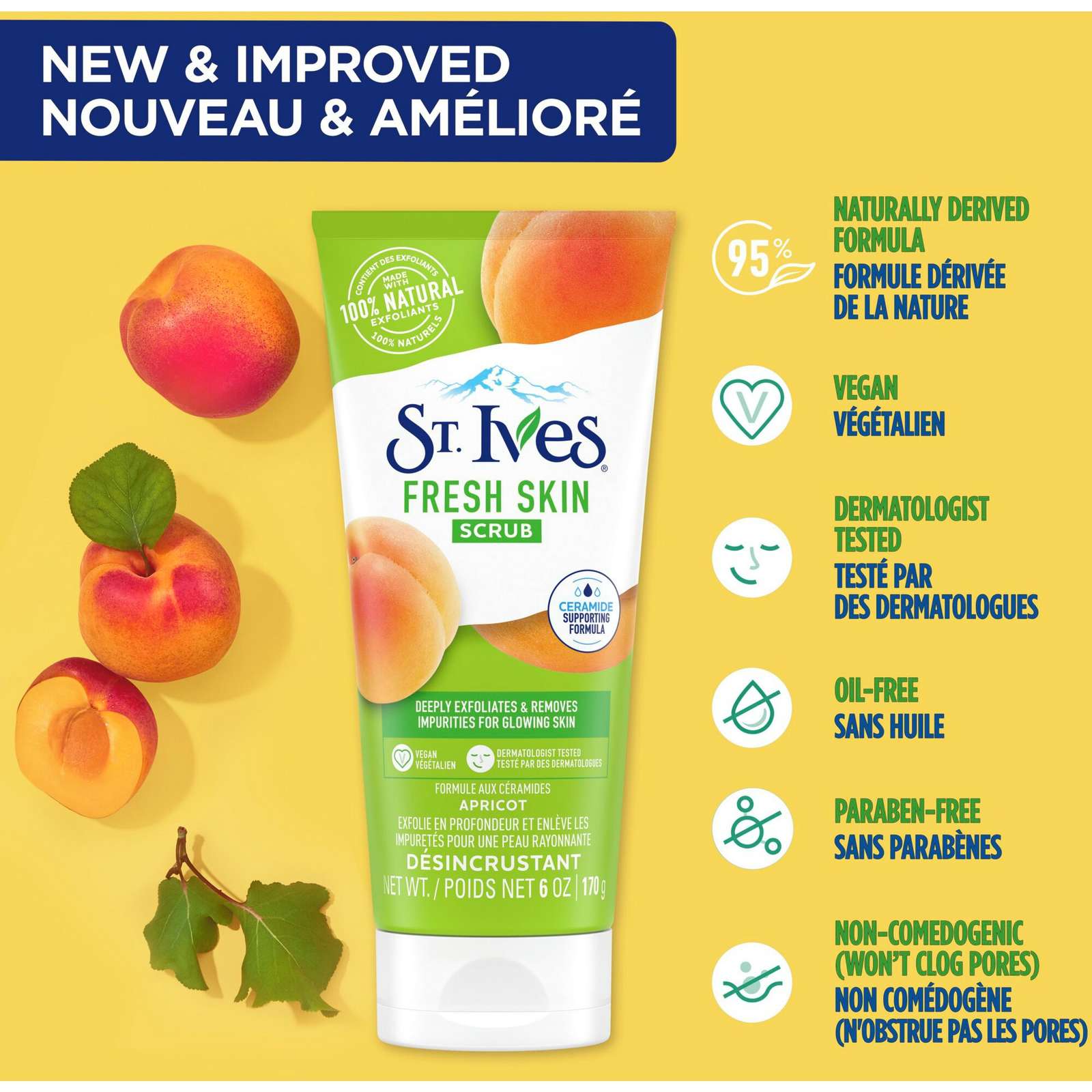 Fresh Skin Apricot  Scrub  170 g