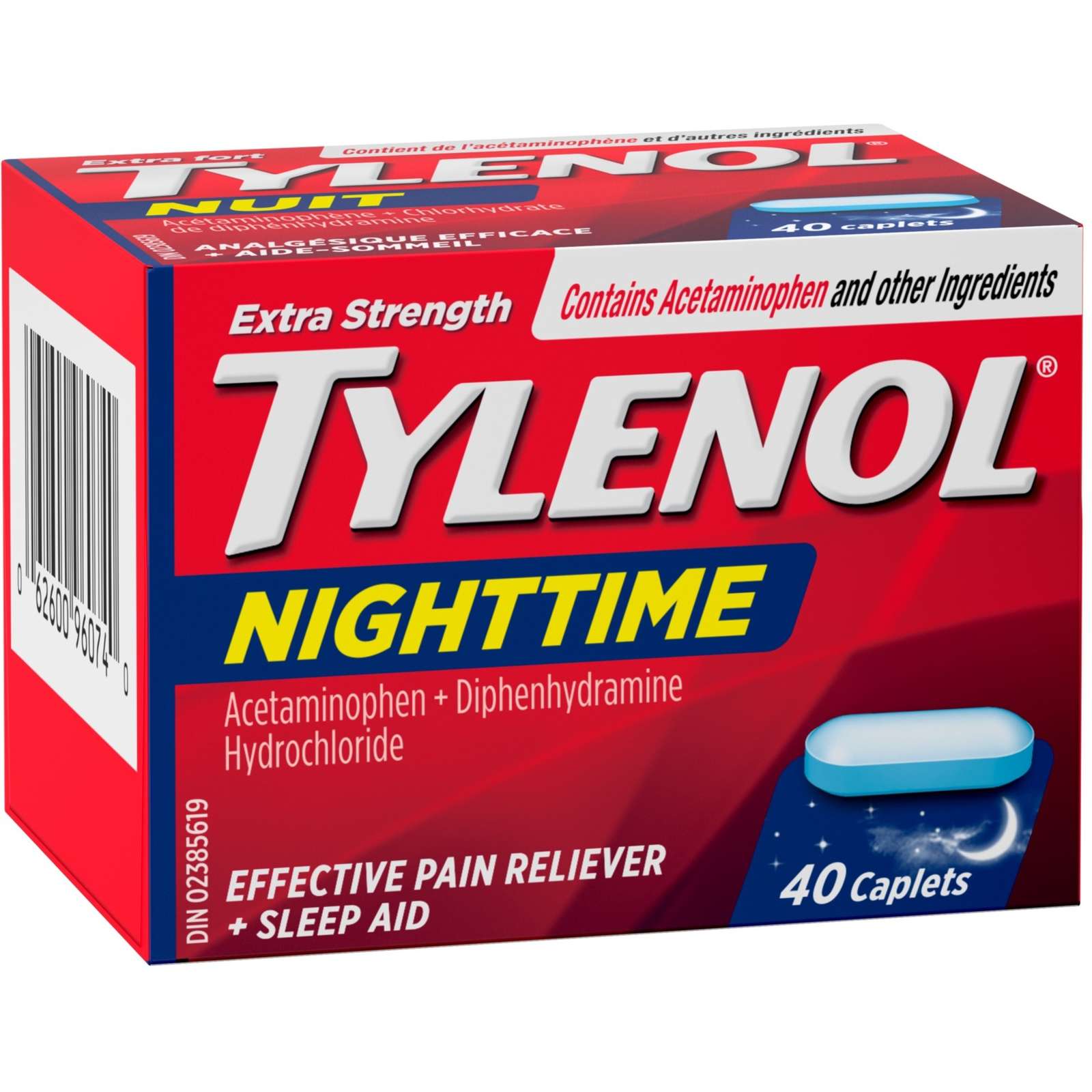 Extra Strength Nighttime Pain Relief & Sleep Aid