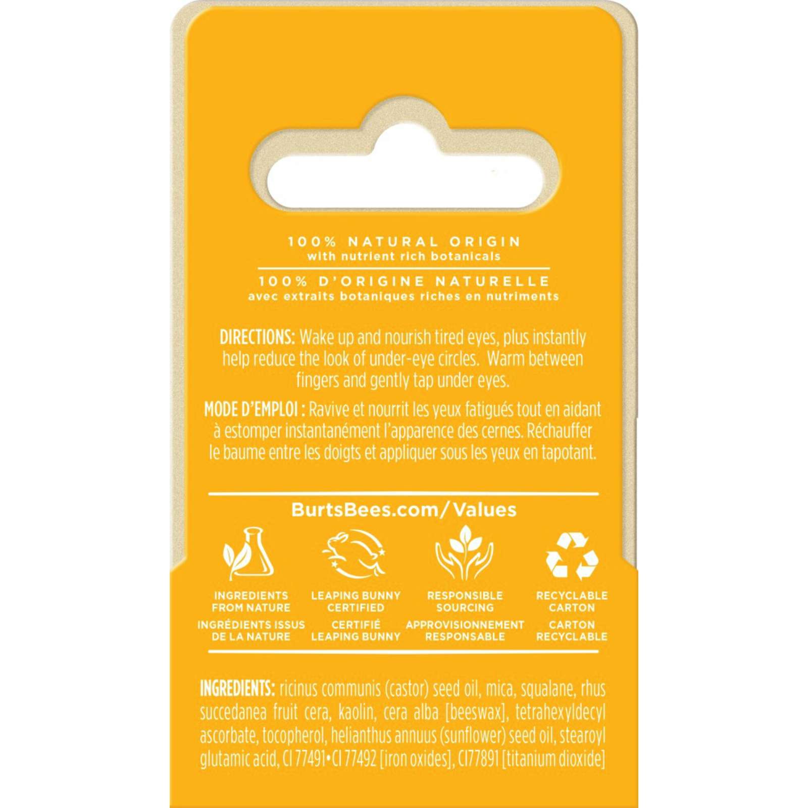 Illuminating Eye Balm with Vitamin C, 100% Natural Origin
