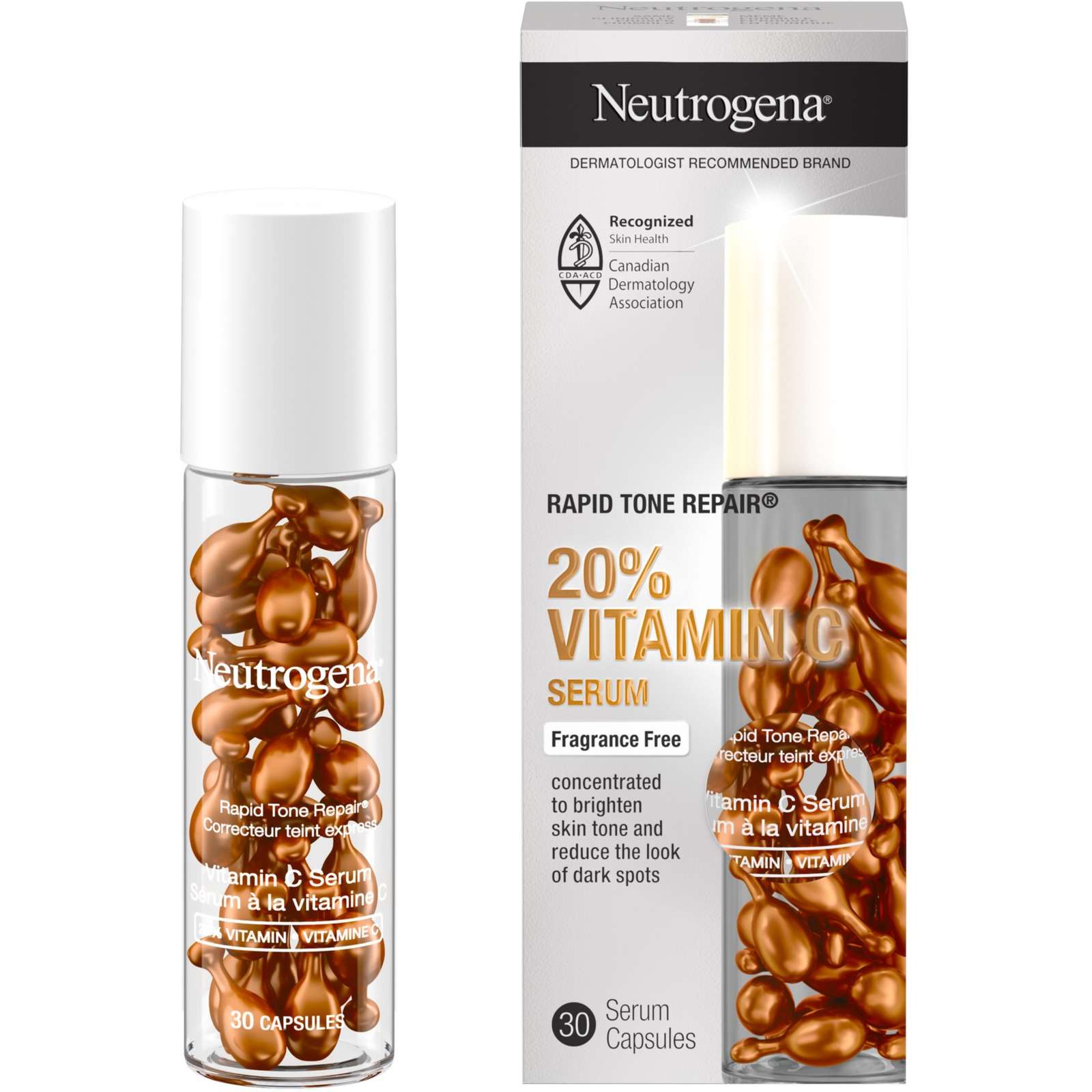 Rapid Tone Repair 20% Vitamin C Serum Capsule 30ct
