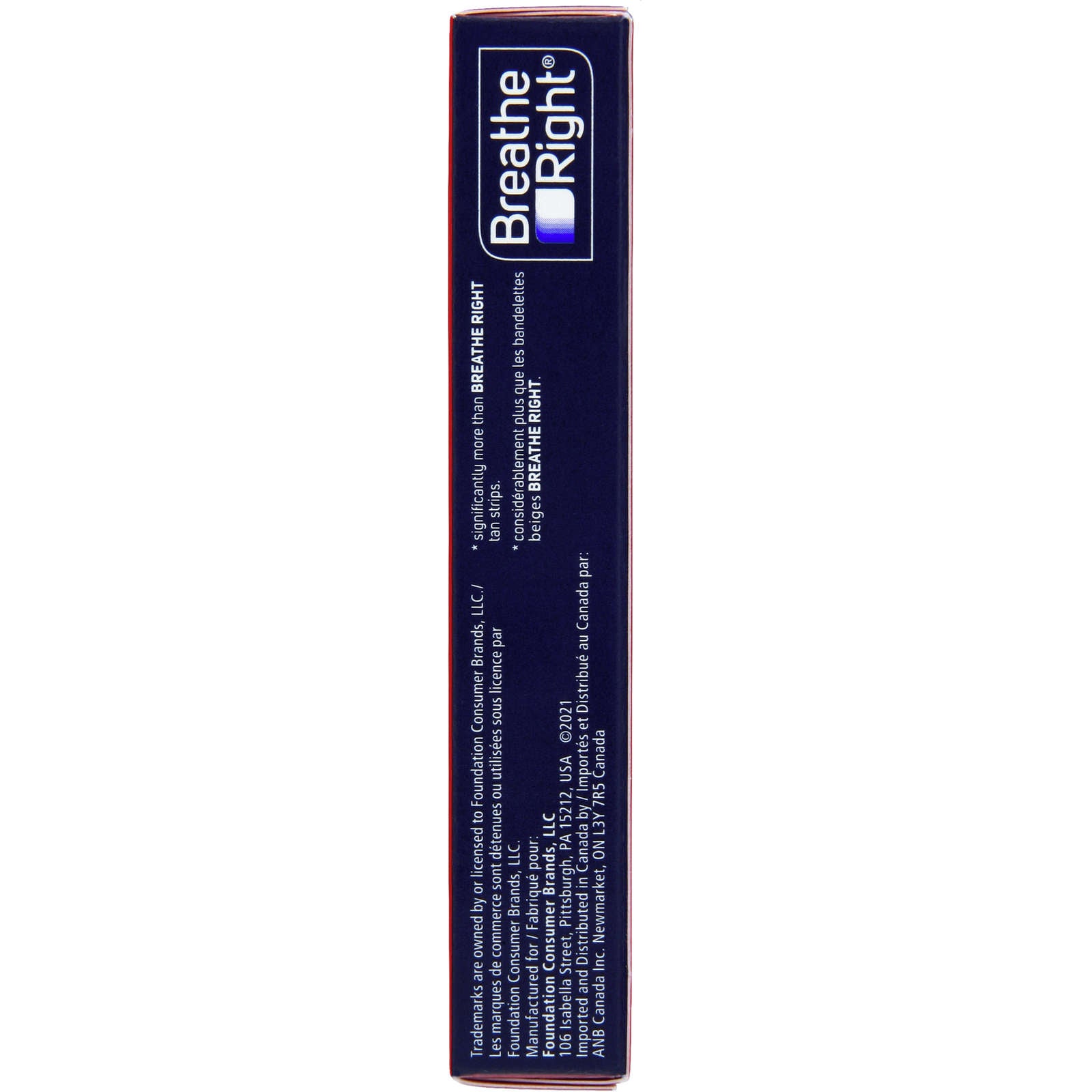 Nasal Strips Extra Strength Tan 8ct