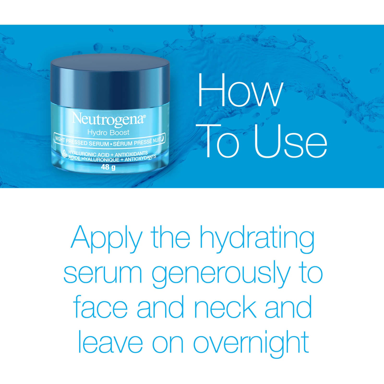 Hydro Boost Night Pressed Hyaluronic Acid Serum