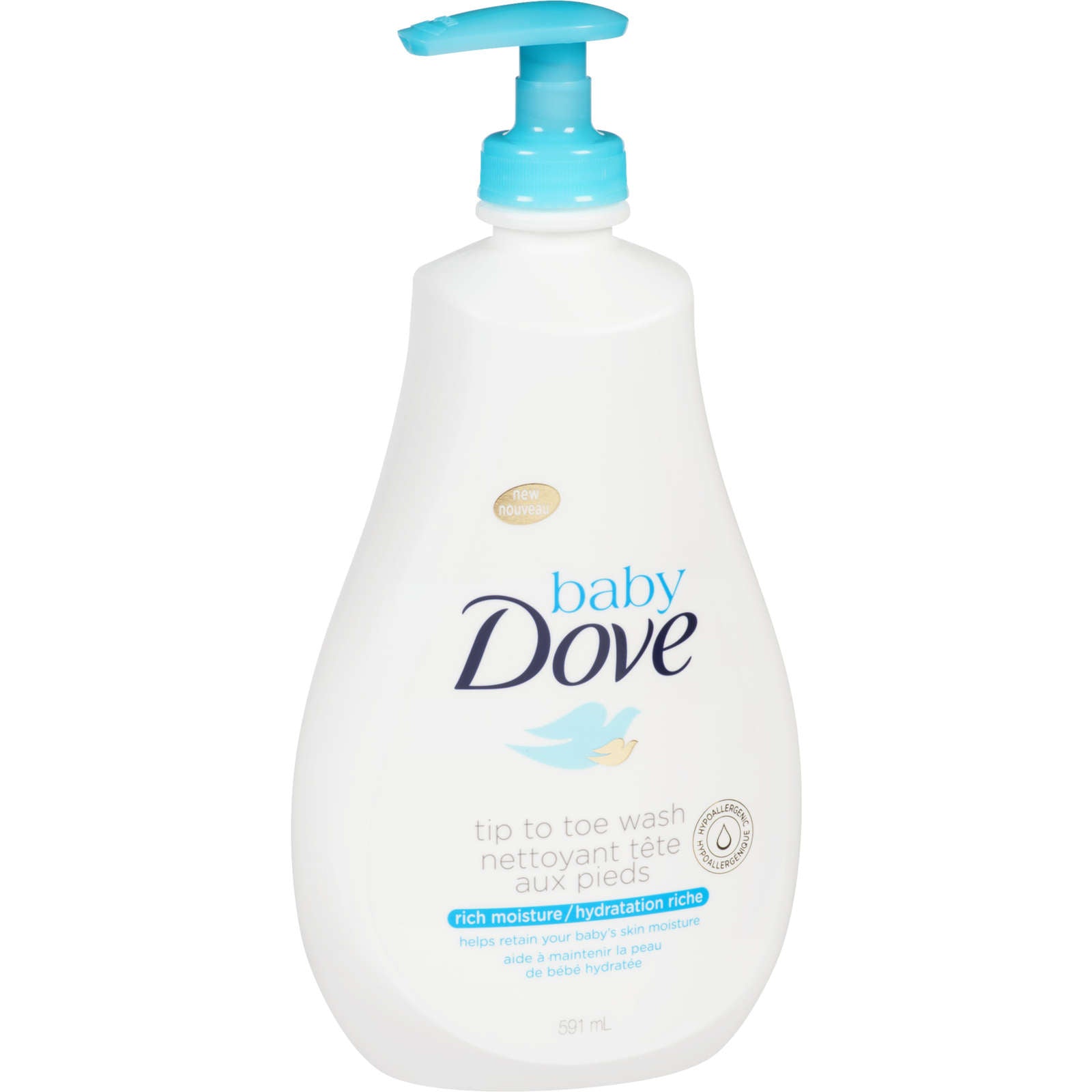 Baby Dove Tip to Toe Baby Wash Rich Moisture 591 ml