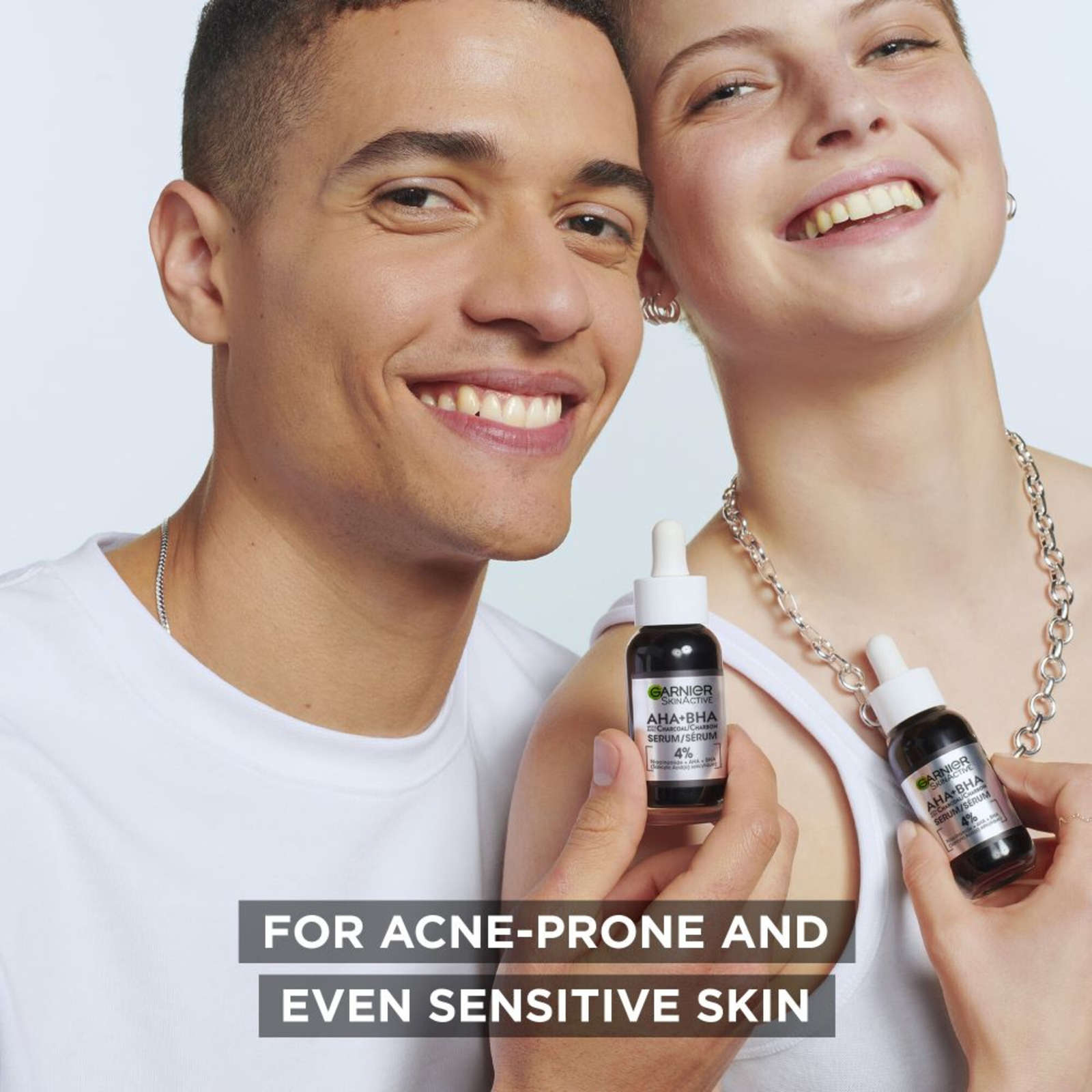SkinActive, Pore-Purifying Serum, AHA + BHA With Charcoal