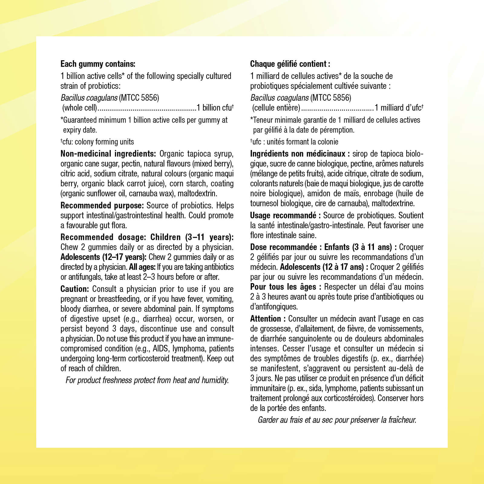 Healthy Tummy Probiotic 1 Billion Active Cells Mixed Berry