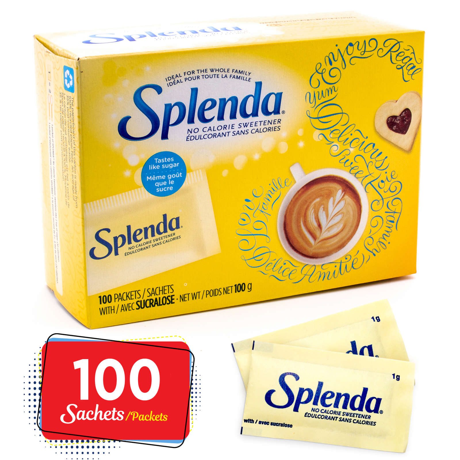 Splenda® No Calorie Sweetener Packets
