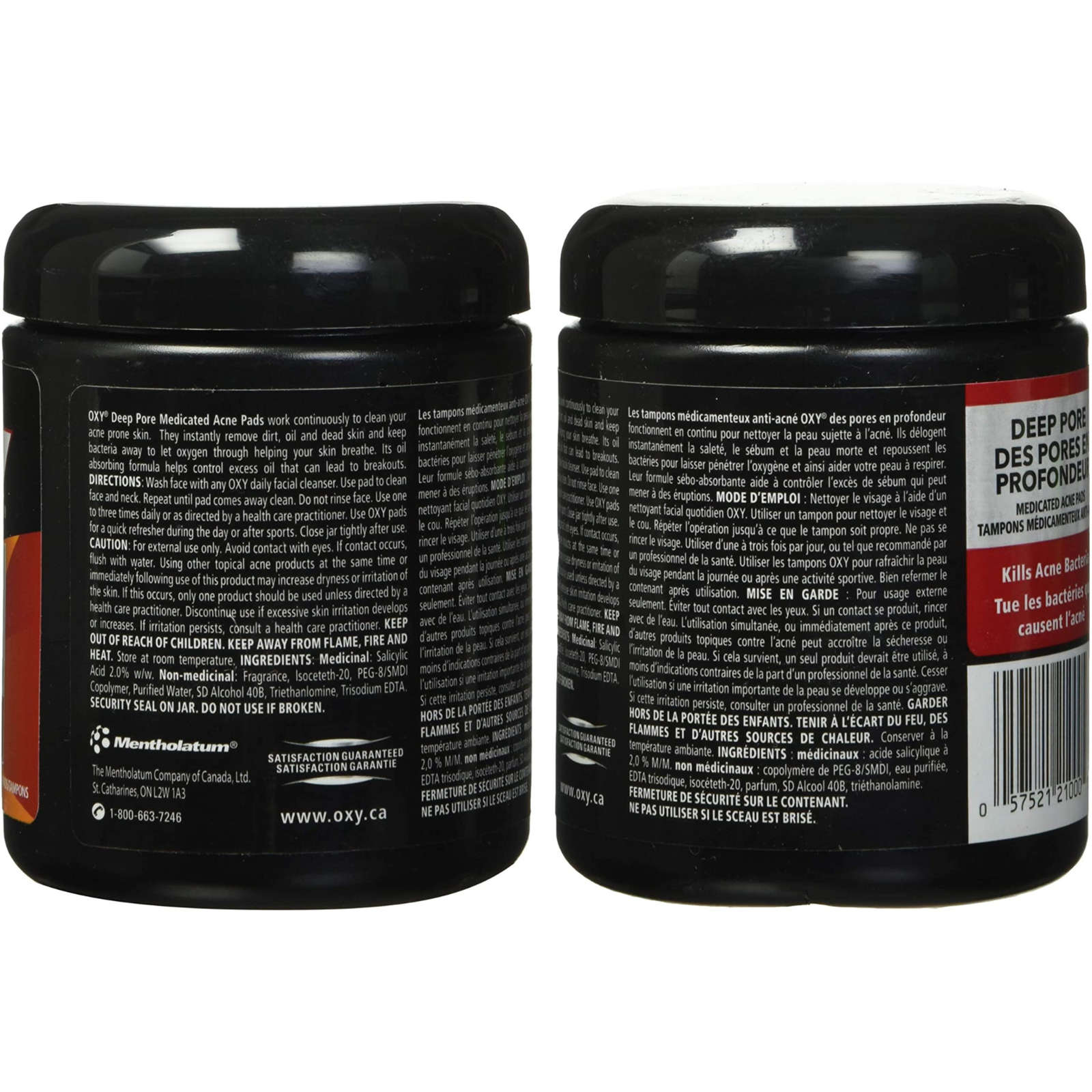 Deep Pore Cleansing Acne Pads with Salicylic Acid, For Stubborn Acne, For Blackheads and Visible Pores