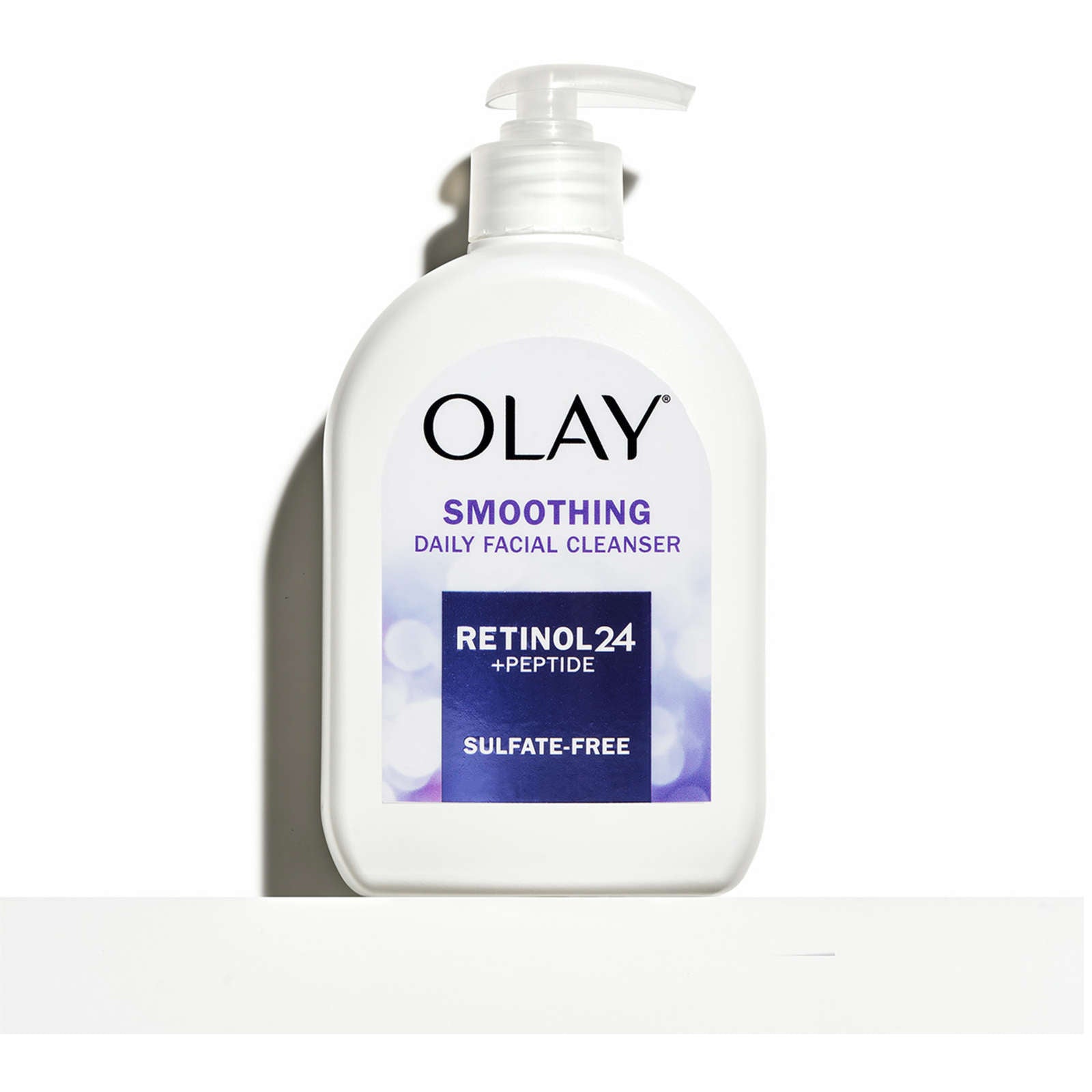 Olay Retinol 24 + Peptide Face Wash, Smoothing, Sulfate-Free, 473 mL