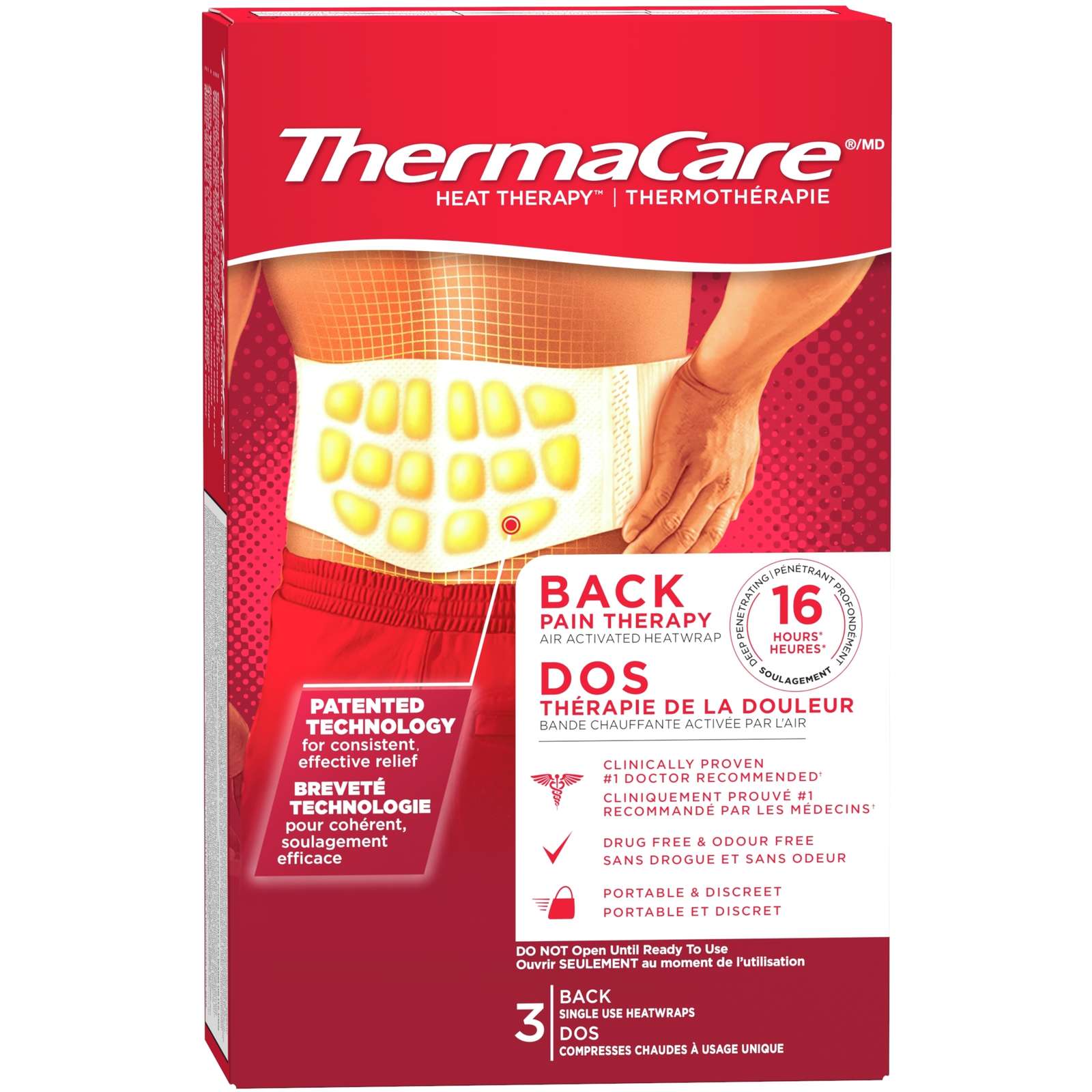 Thermacare Heatwrap Advanced Back Pain Therapy
