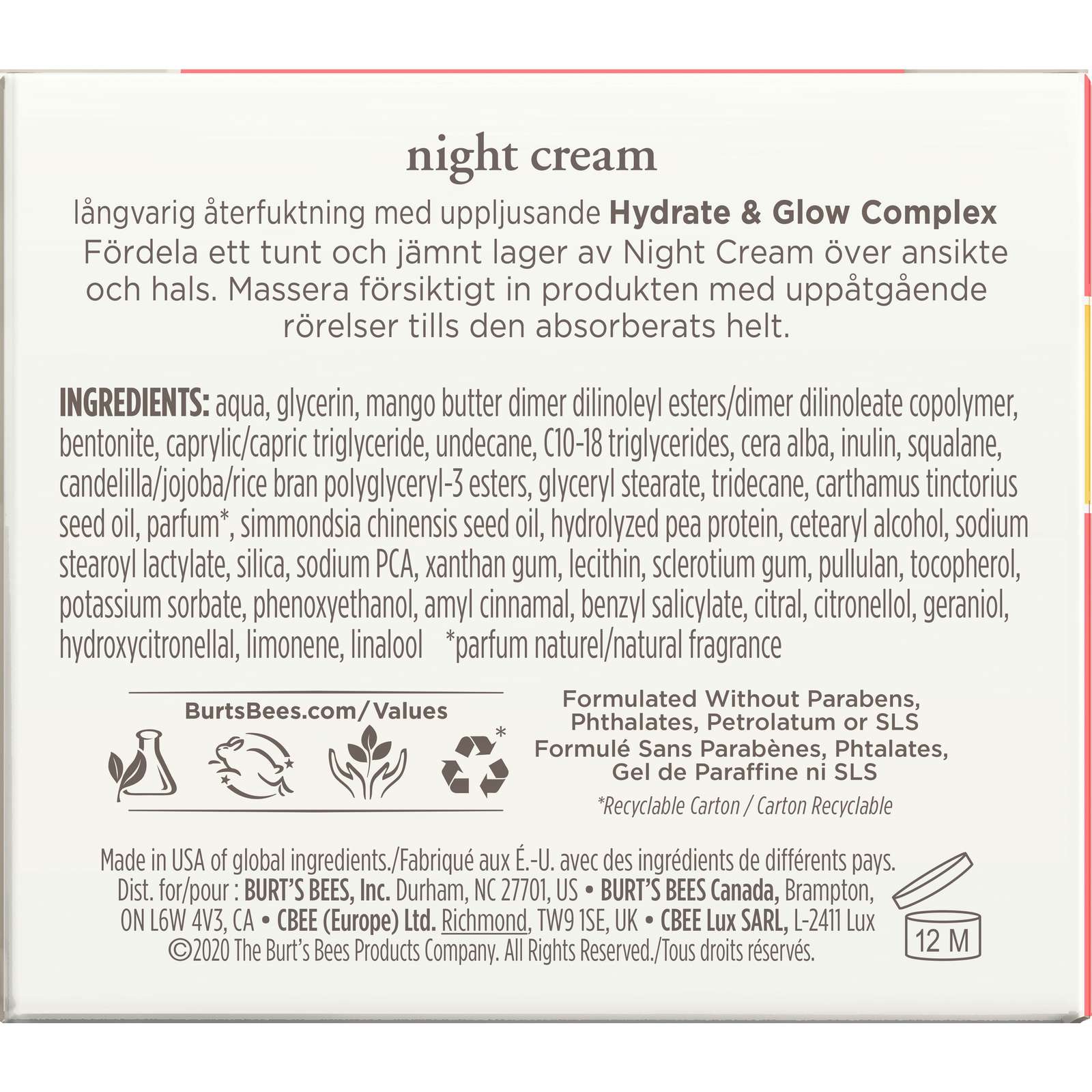 Truly Glowing™ Replenishing Night Cream, Moisturizer for Normal Skin