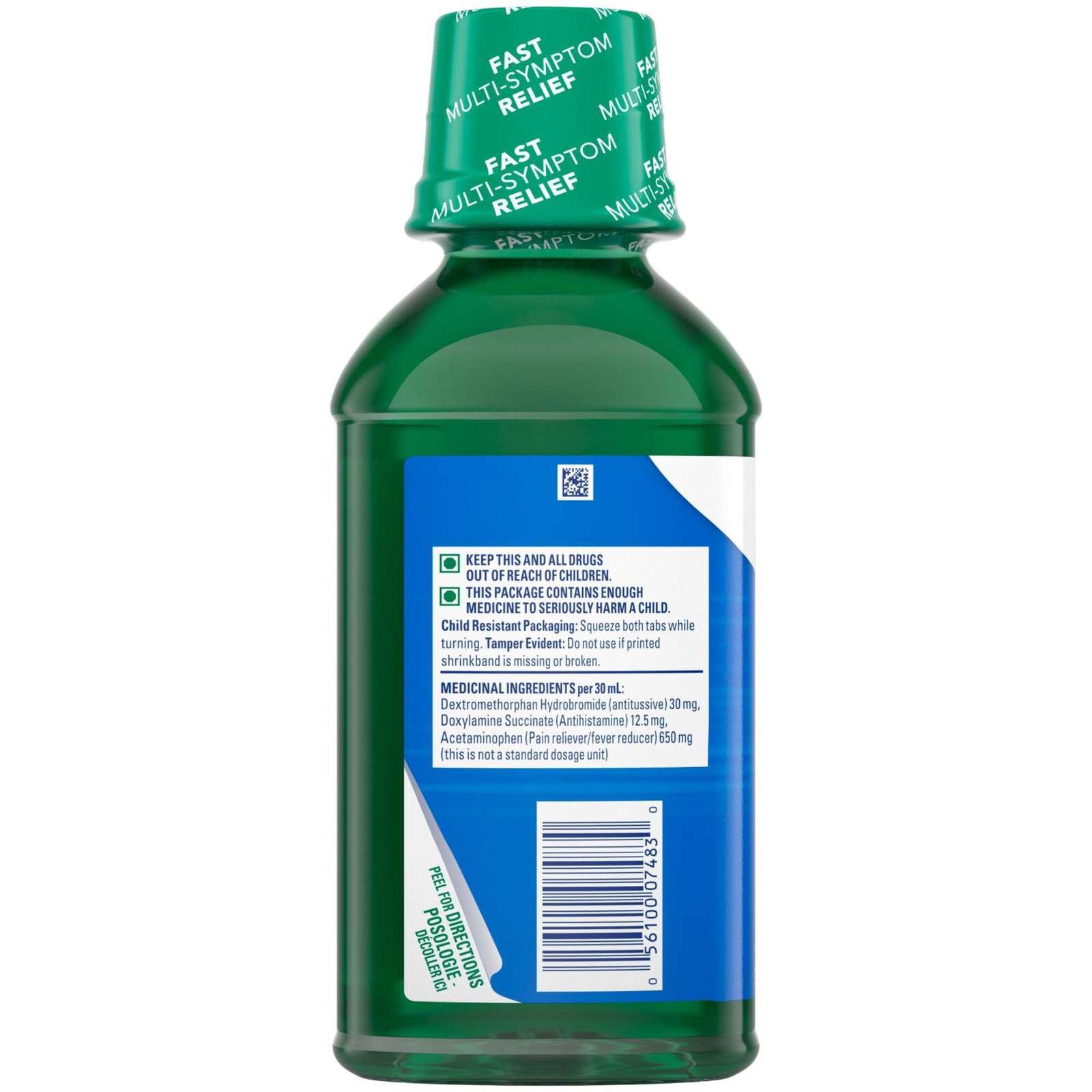 NyQuil Cold & Flu Nighttime Relief Liquid, Original, 354 ml