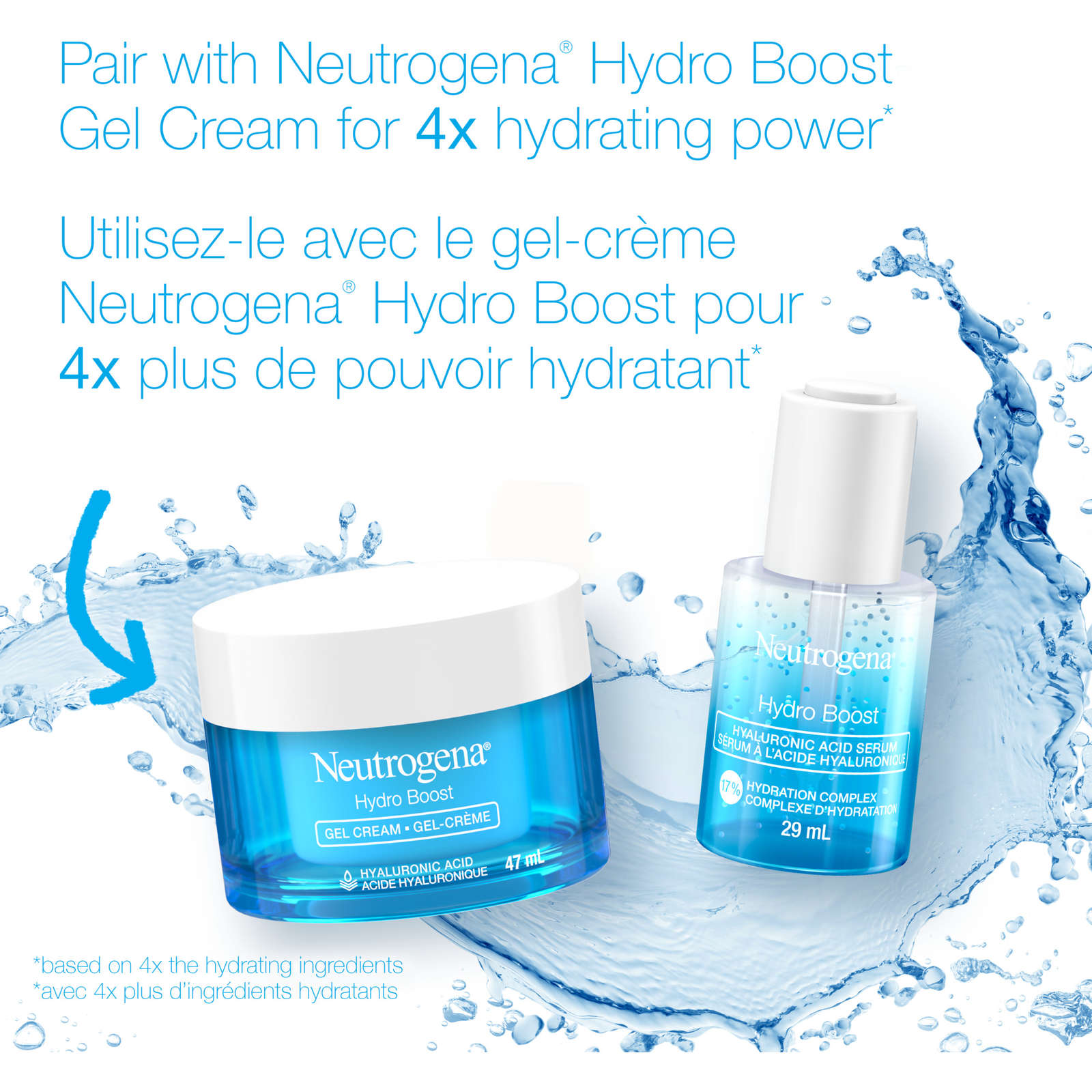 Hydro Boost Hyaluronic Acid Face Serum with Vitamin B5, 29mL
