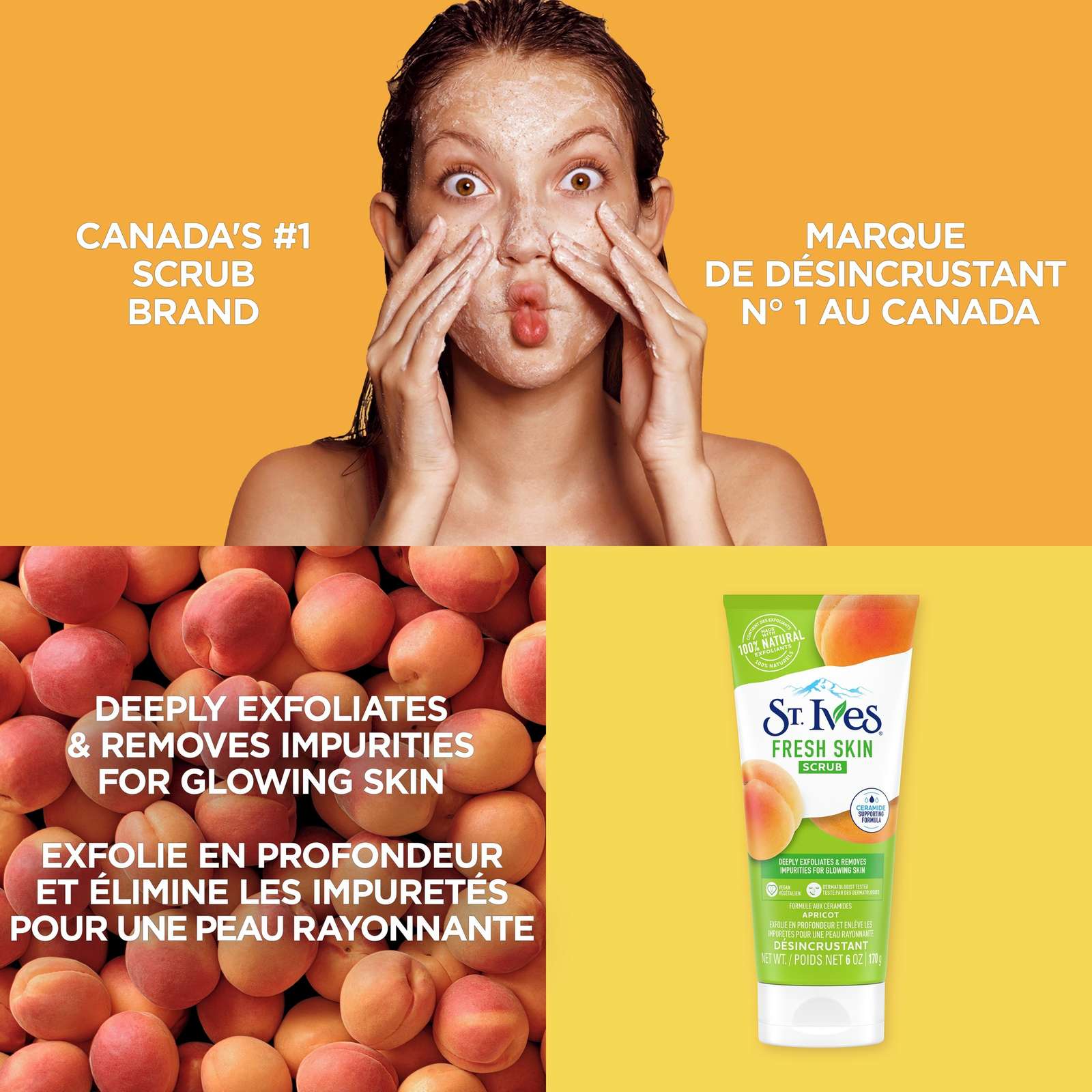Fresh Skin Apricot  Scrub  170 g