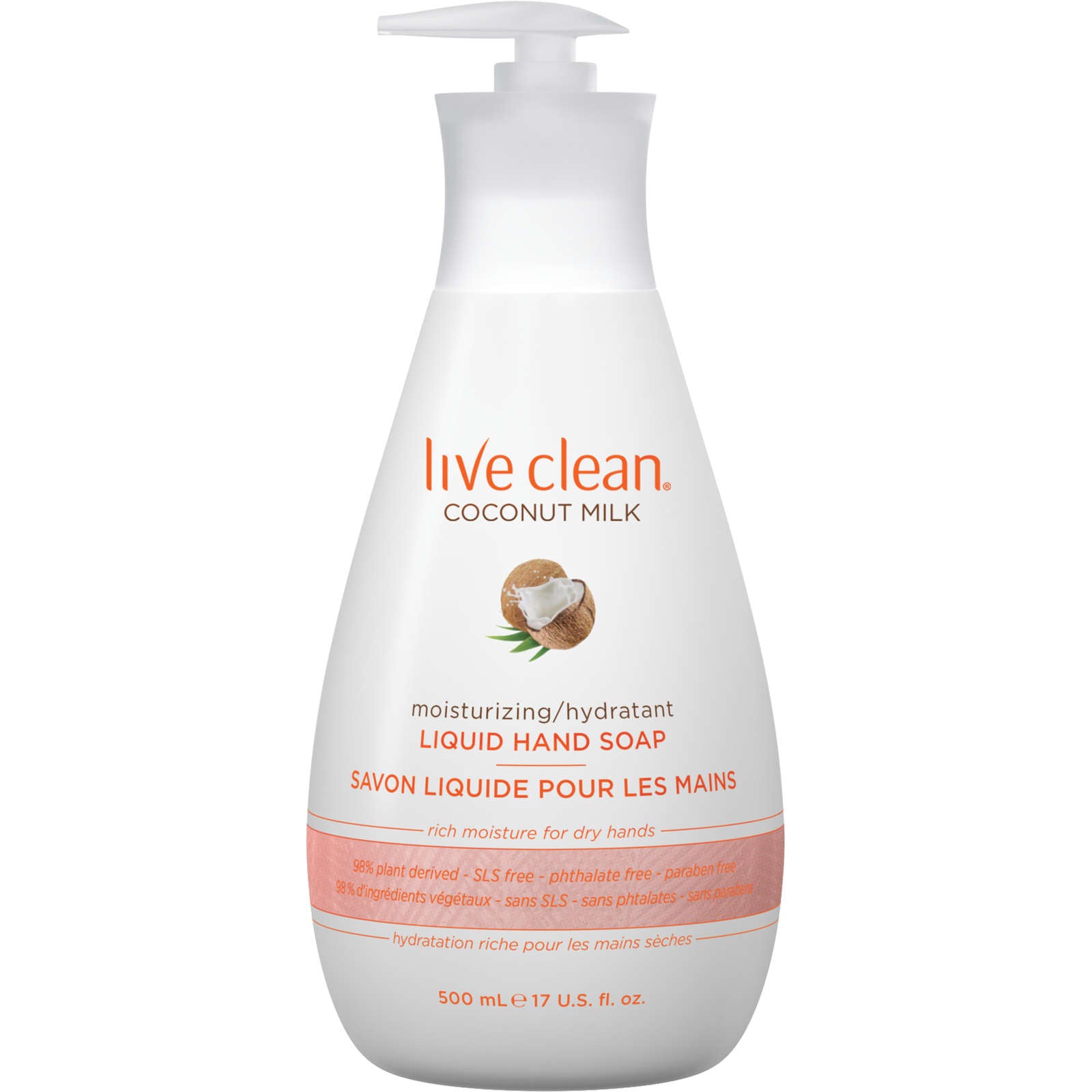 Coconut Milk Moisturizing Liquid Hand Soap
