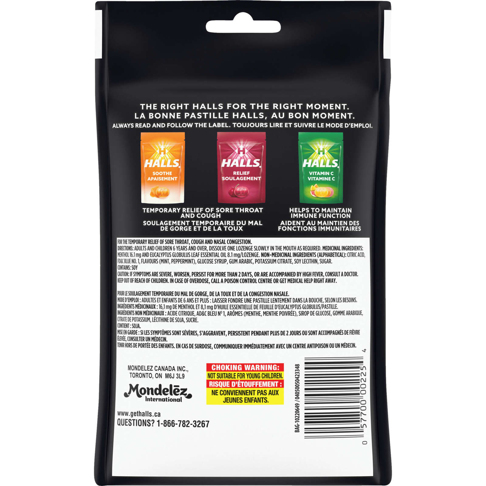Halls Relief Mentho-Lyptus Extra Strong Menthol, 30 Cough Drops