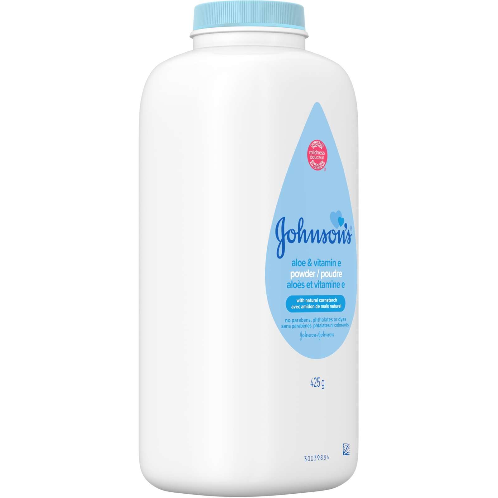 Baby Powder with Aloe Vera, Vitamin E, and Cornstarch