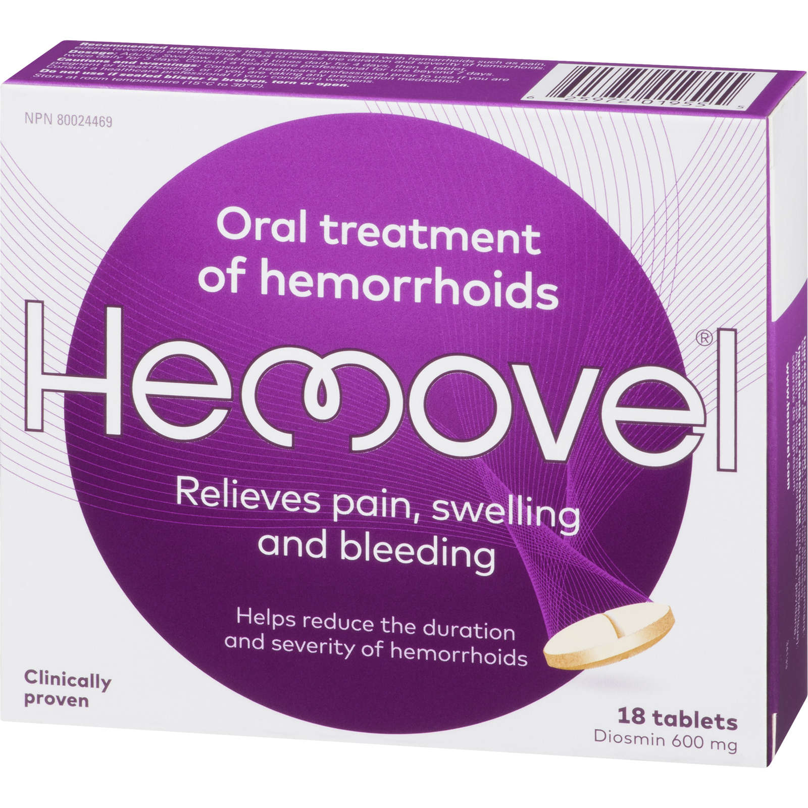 Hemovel Oral Treatment of Hemorrhoids