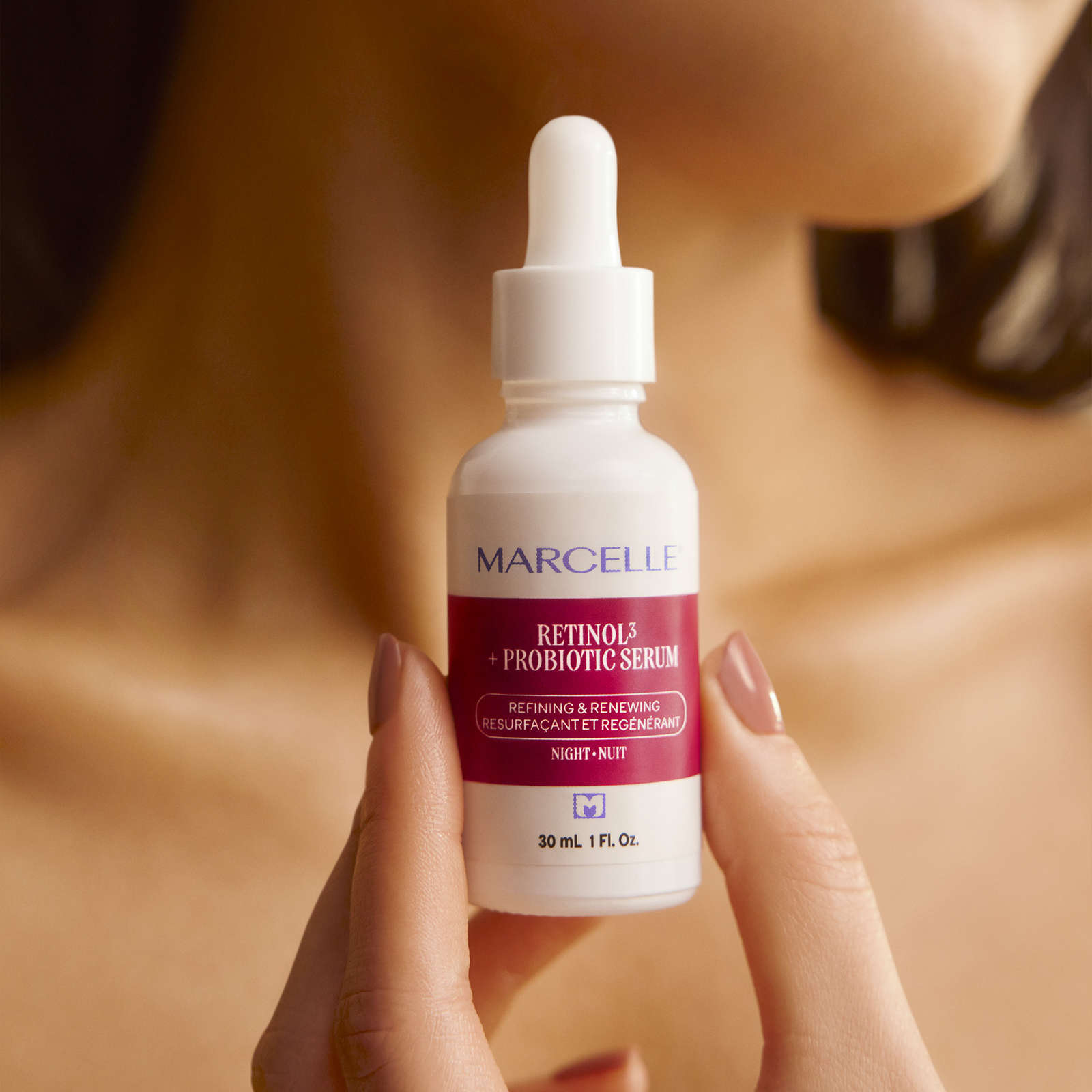 retinol³ + Probiotic Night Serum, Refining & Renewing, hypoallergenic & Clean*