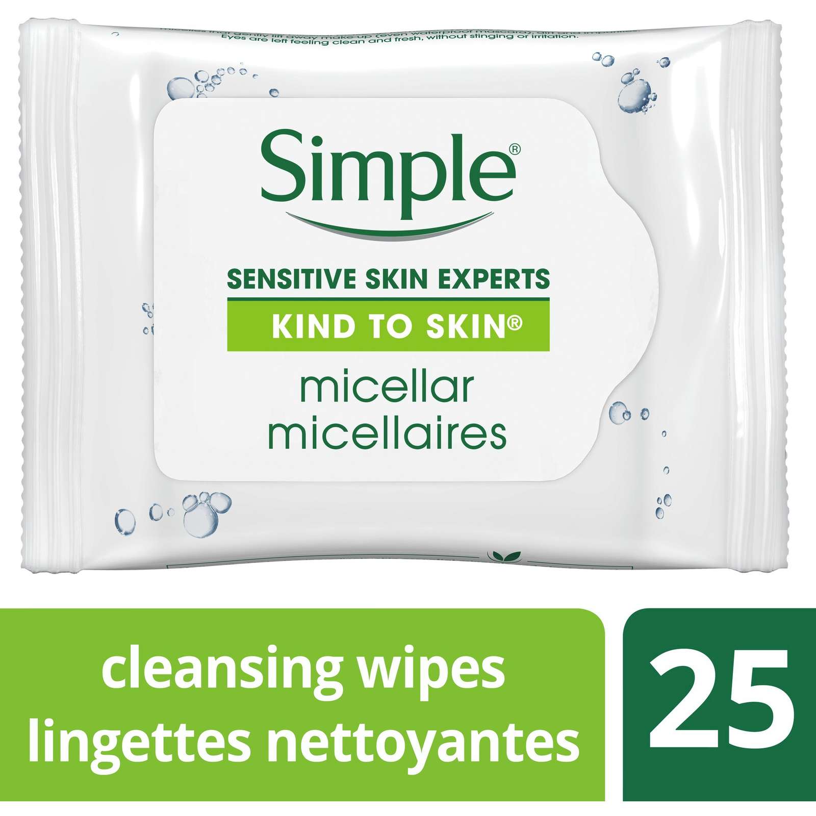 Simple Kind To Skin Micellar Facial Wipes