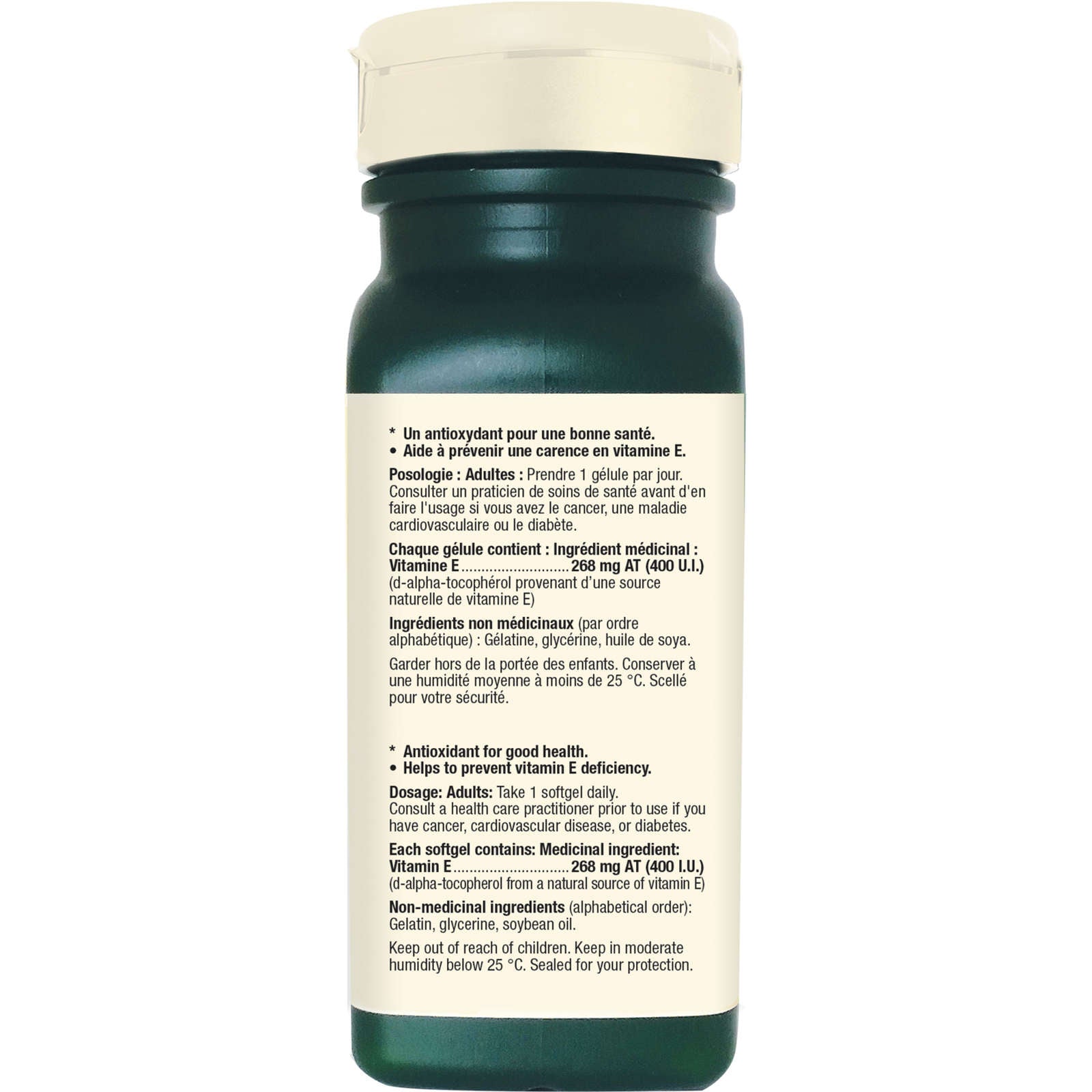 Vitamin E 400 IU - Natural