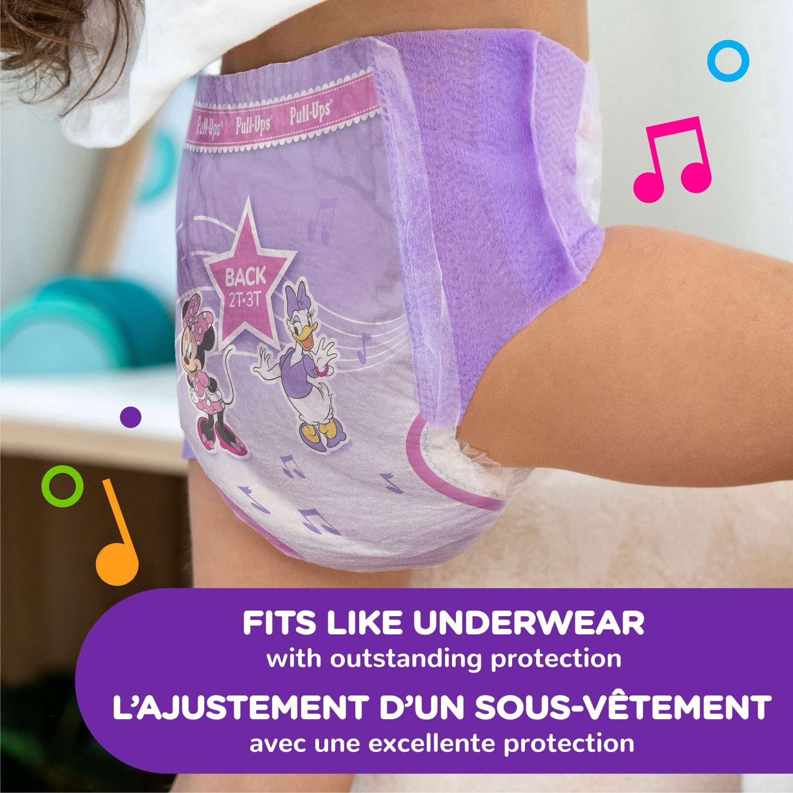 Learning Designs Girls' Training Pants, 3T-4T