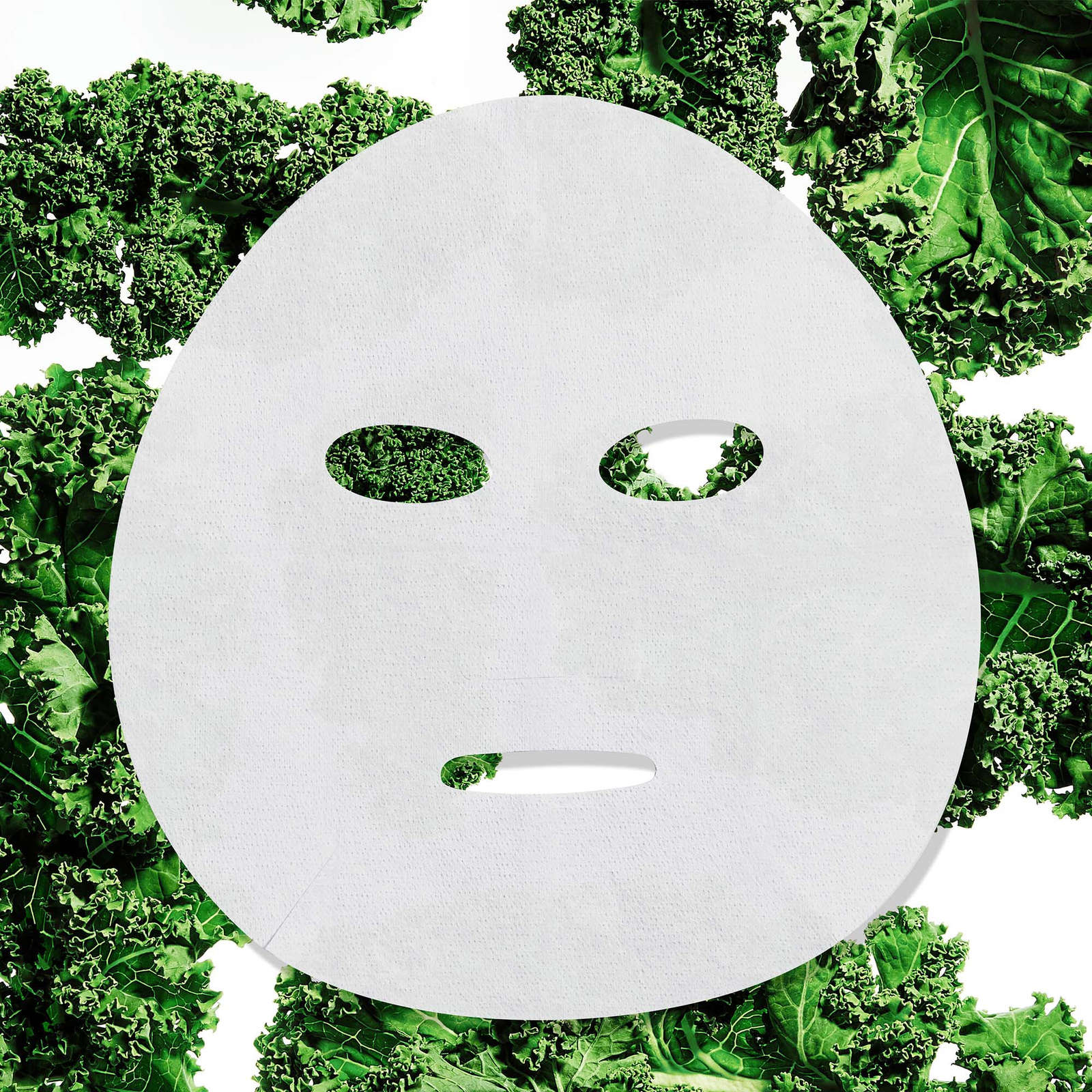 Garnier Beauty Serum Sheet Mask with Niacinamide + Kale, Balancing Skin Care for Oily skin, 1 Tissue Mask (14 mL)