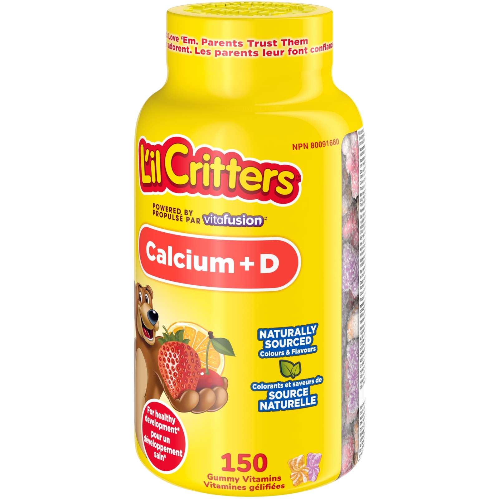 Calcium + D Gummy Vitamins