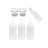 Option+ 6 Piece Travel Set | Bottles, Jars & Spray Bottle