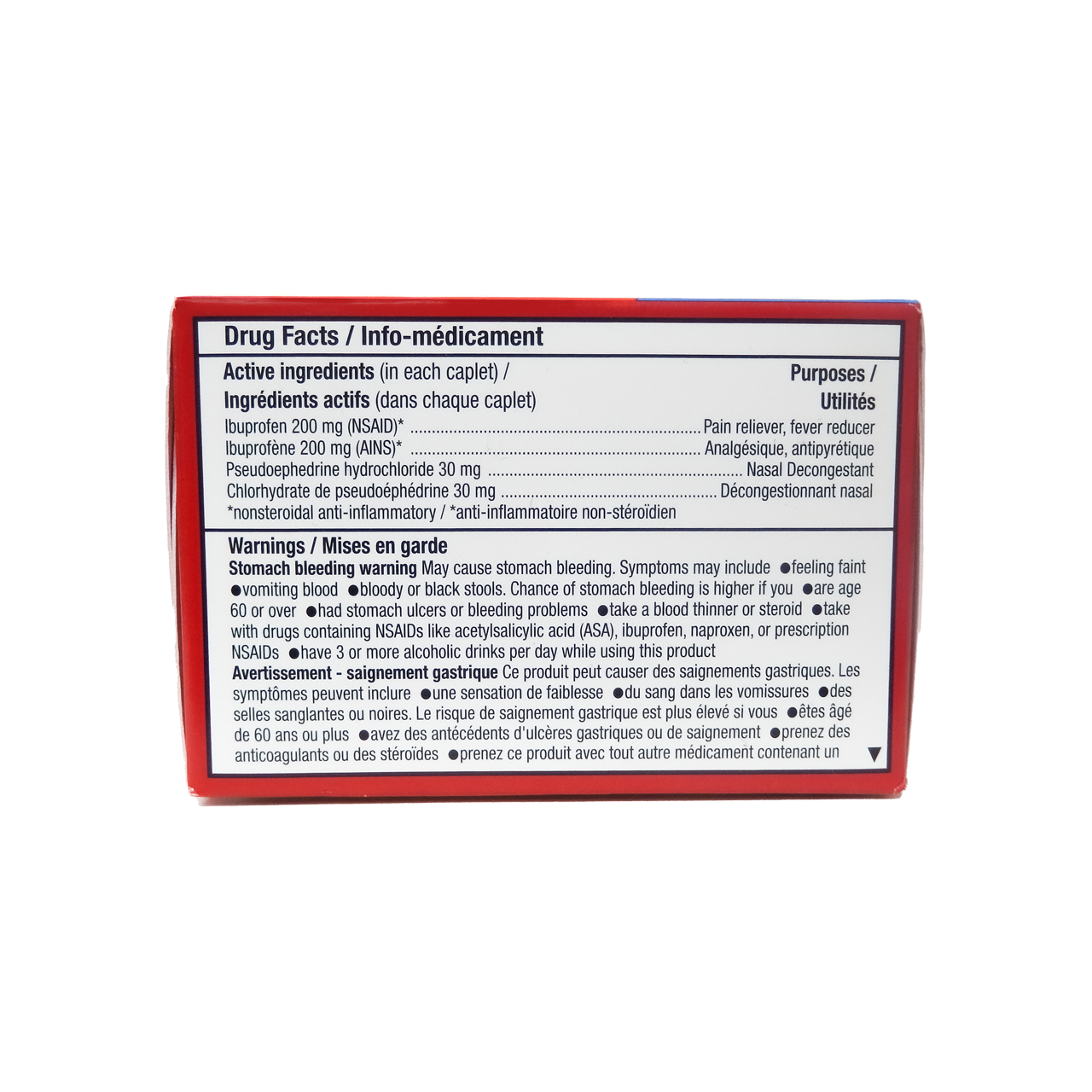 Option+ Cold & Sinus Non Drowsy | 10 Caplets