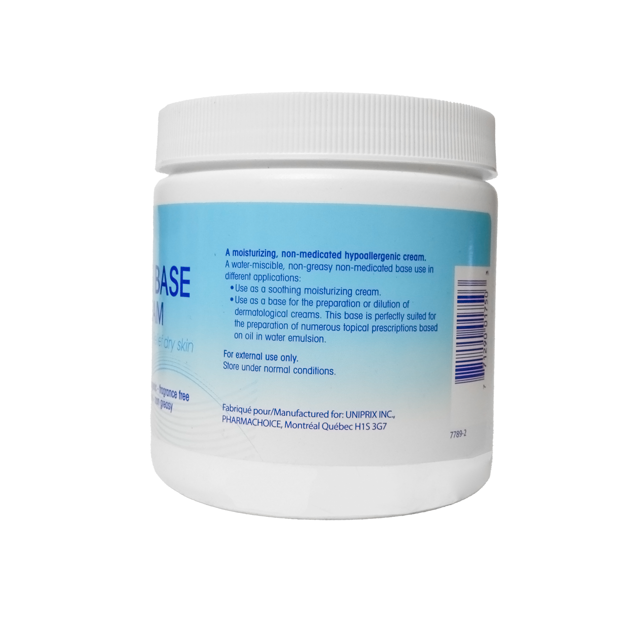 Option+ Base Cream for Relief of Dry Skin | 450 g