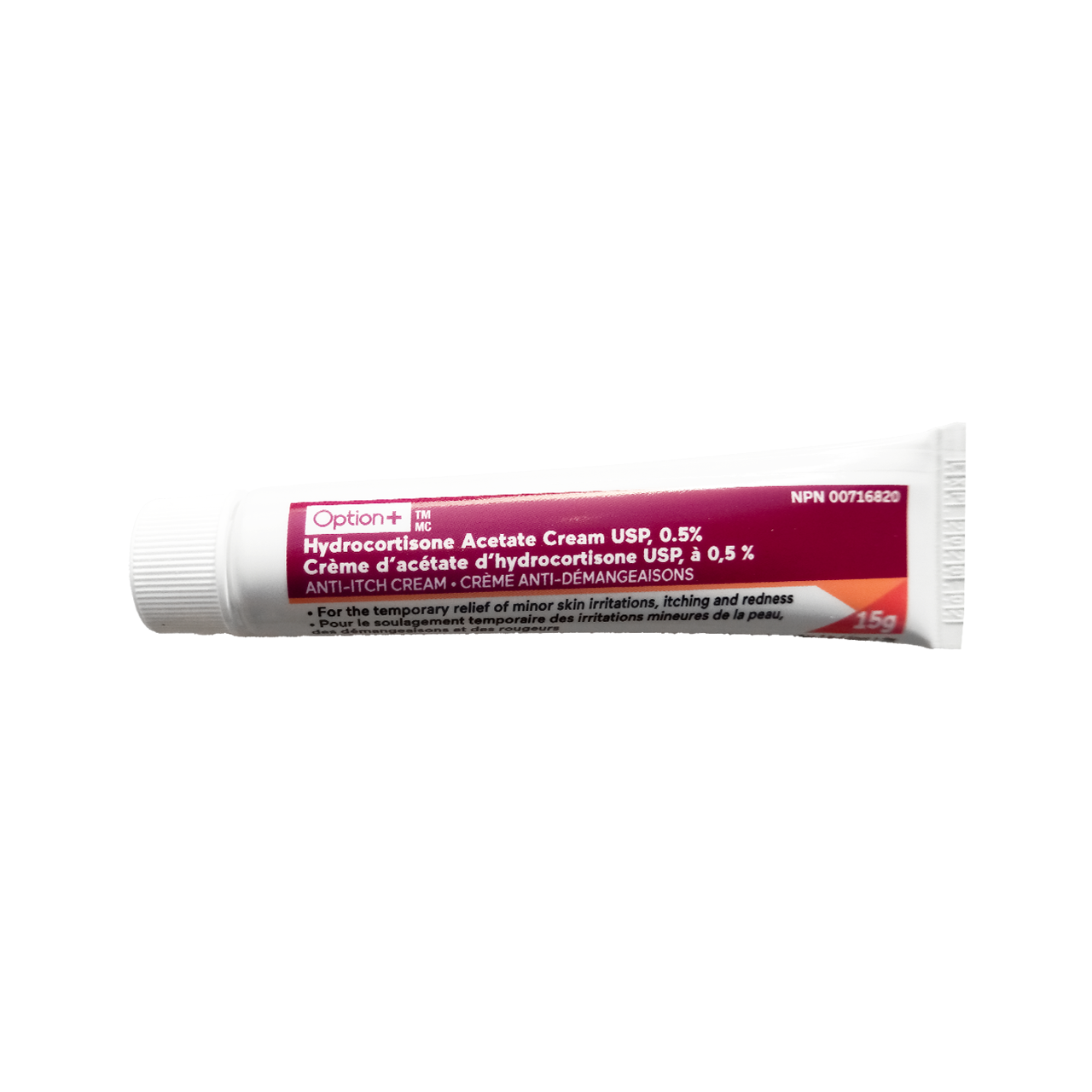 Option+ Hydrocortisone Acetate Cream 0.5 % | 15 g